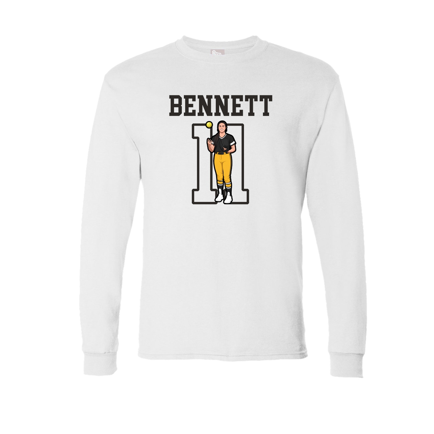 Long Sleeve Tee — Shirsey in White