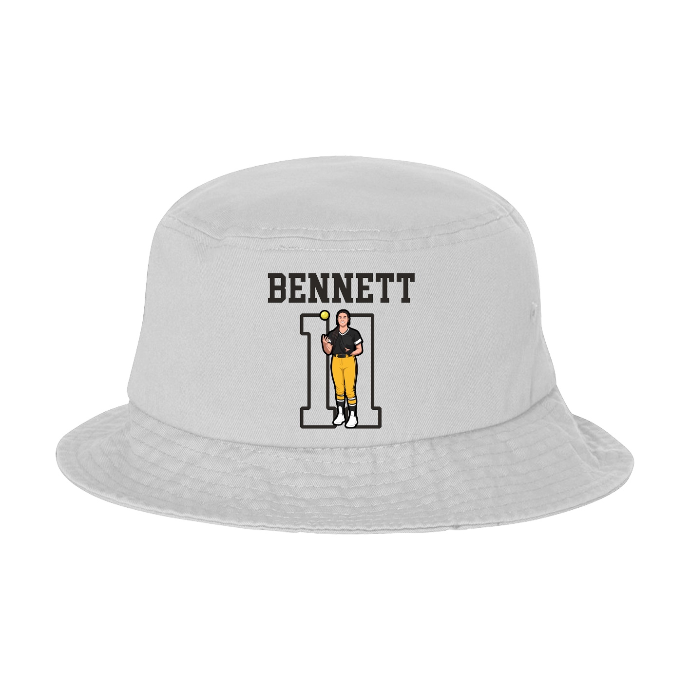 Bucket Cap — Shirsey in White