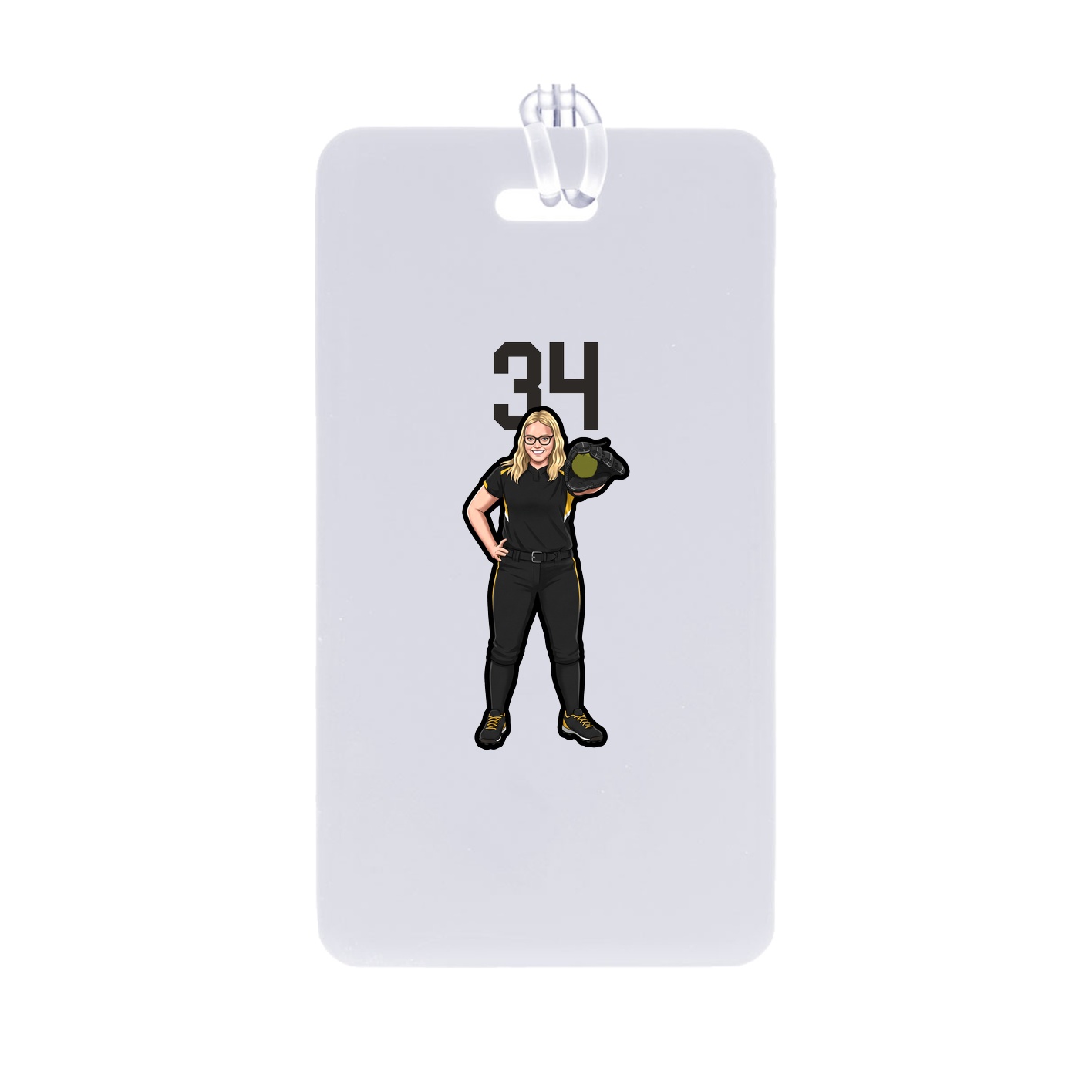 Bag Tag — Number Top in Classic