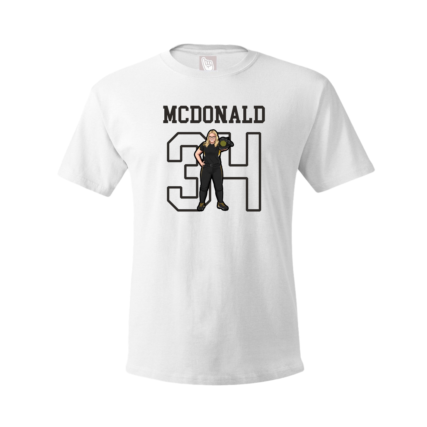 Youth Tee — Shirsey in White