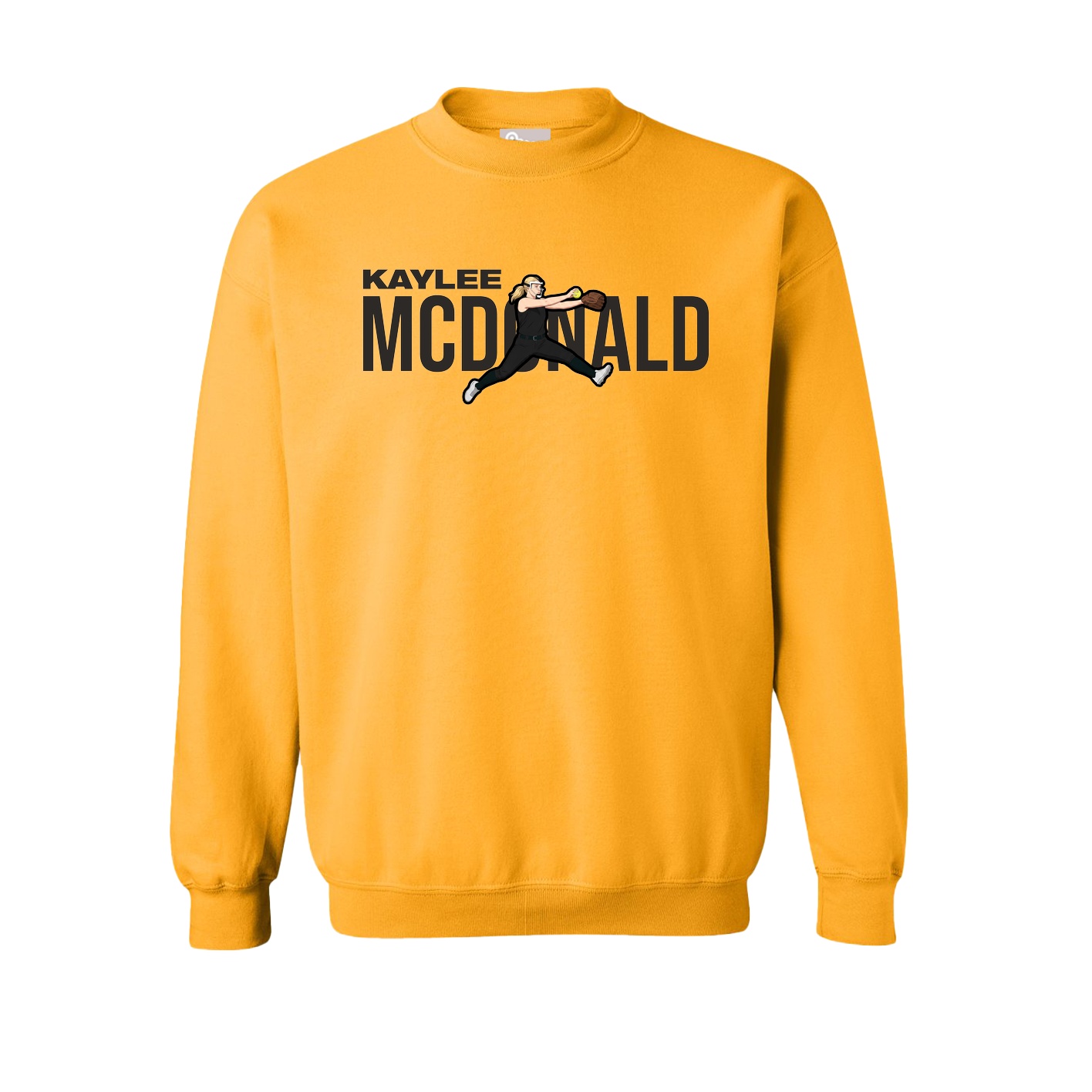 Fleece Crew — Player Name in Gold