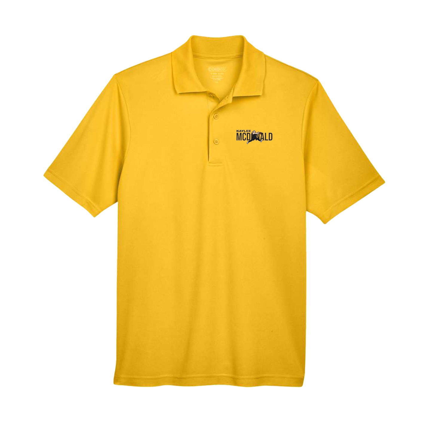 Performance Polo — Player Name in Gold