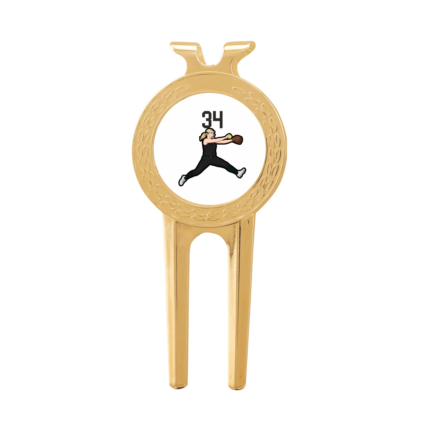 Divot Tool with Ball Marker — Number Top in Classic