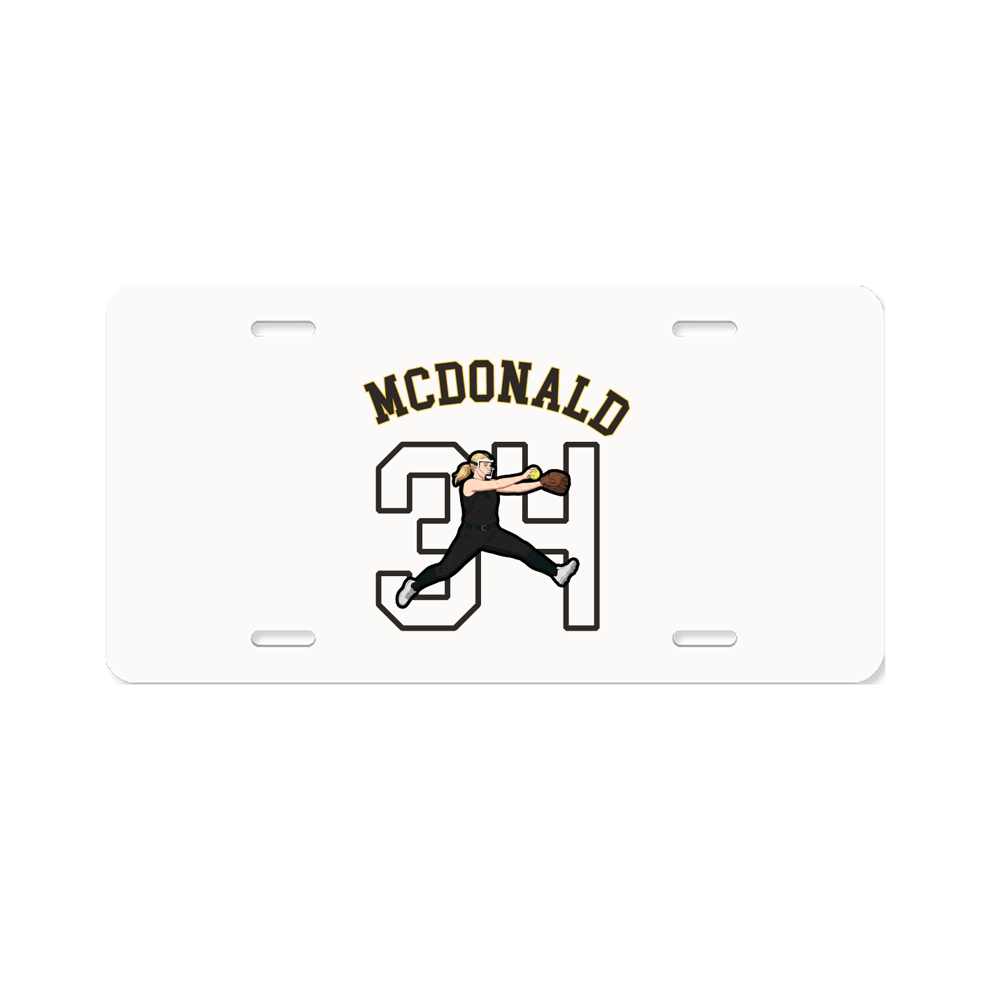 License Plate — Shirsey Arch in Classic