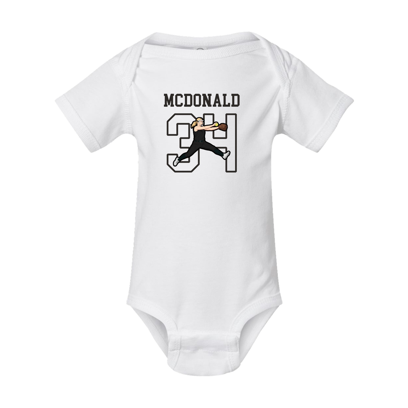 Baby Onesie — Shirsey in White