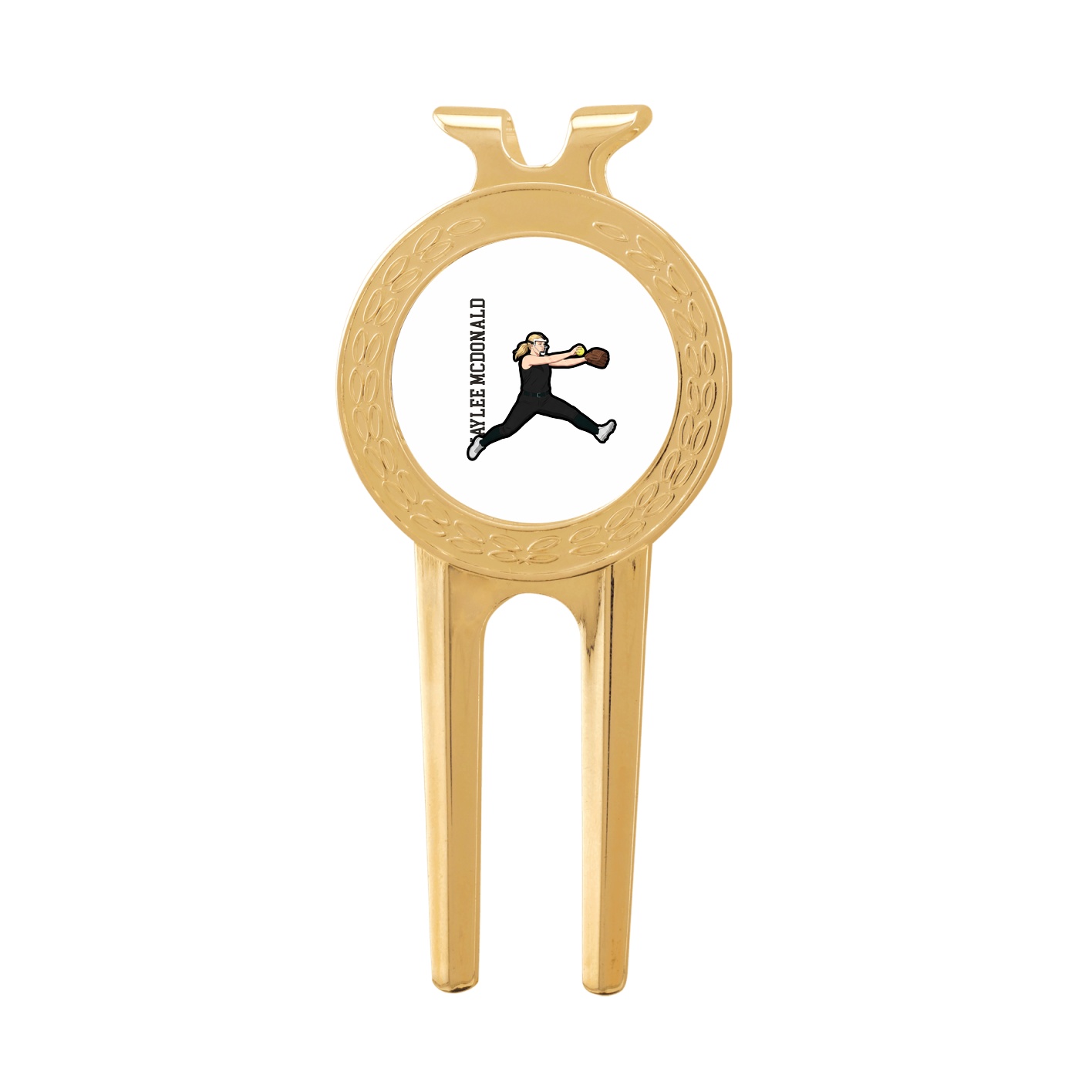 Divot Tool with Ball Marker — Name Vertical in Classic