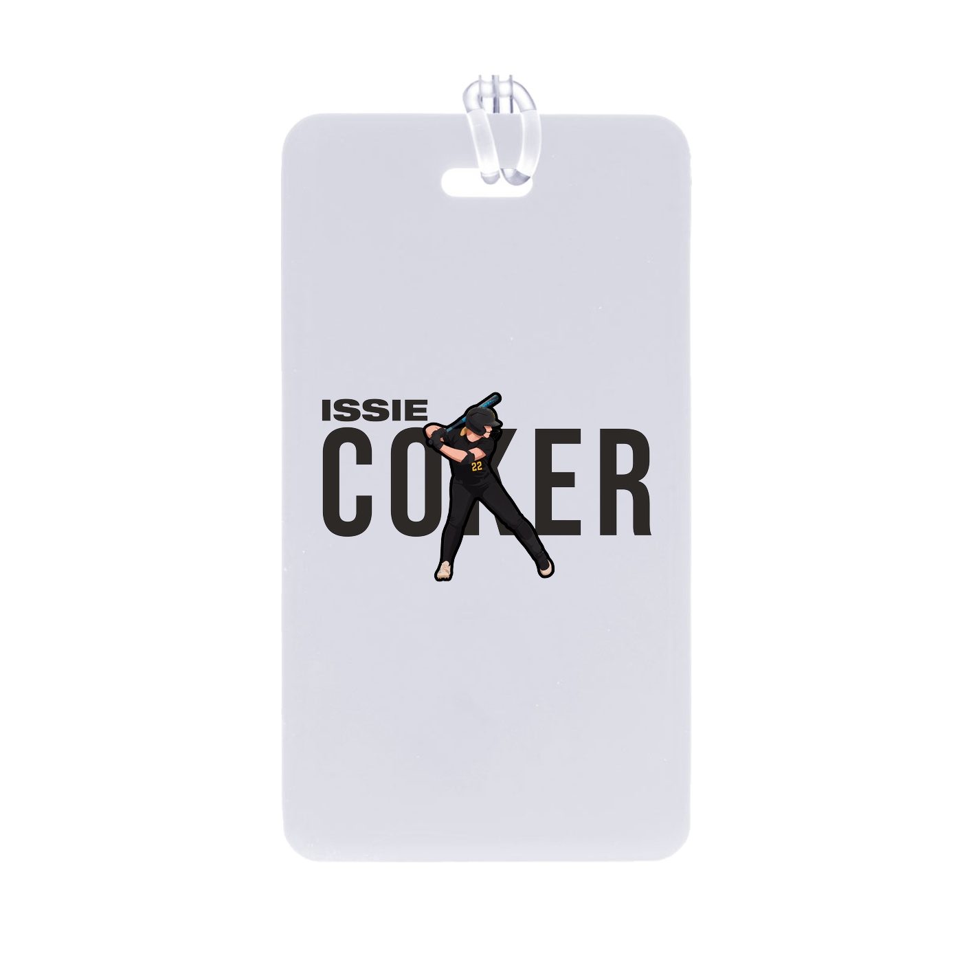 Bag Tag — Player Name in Classic