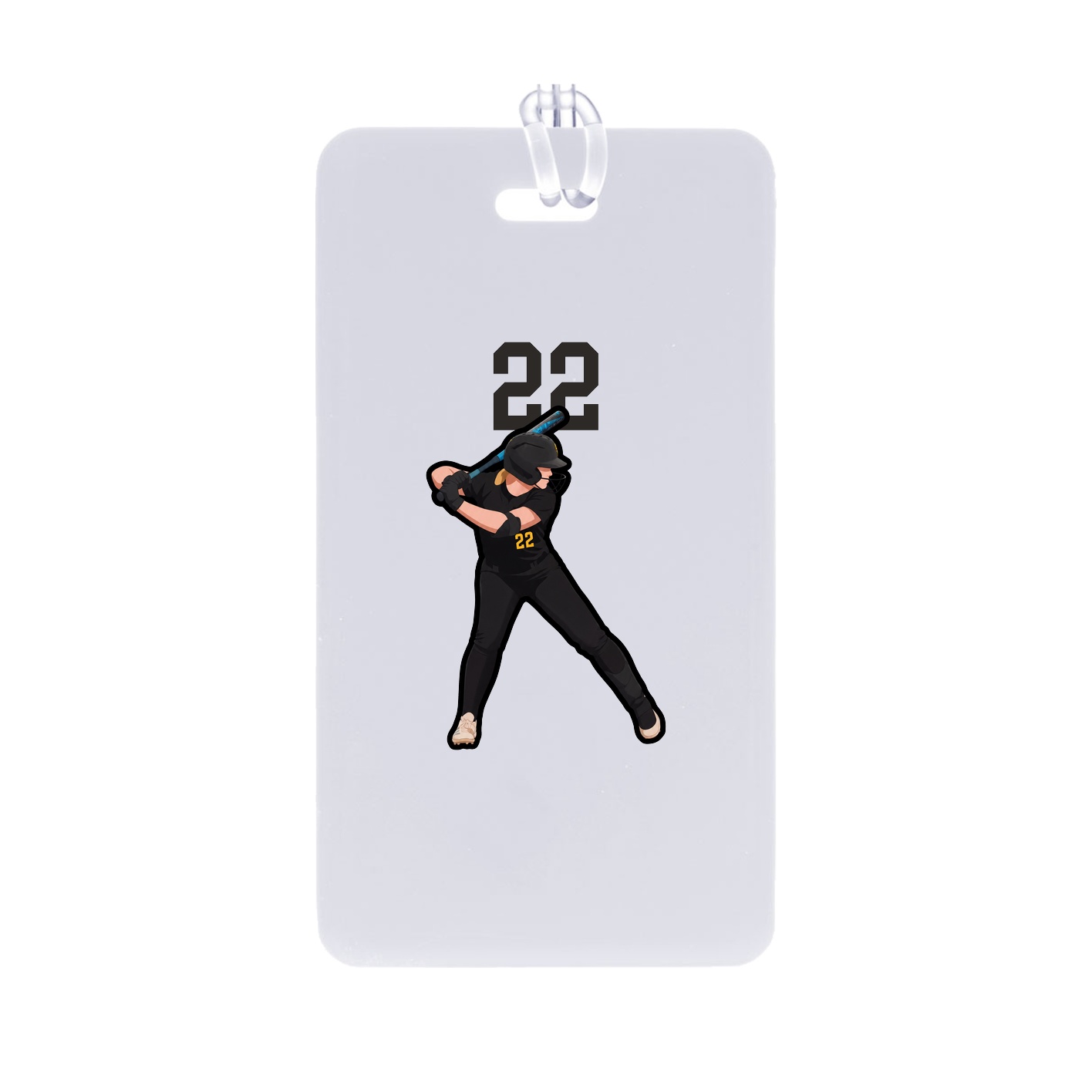 Bag Tag — Number Top in Classic