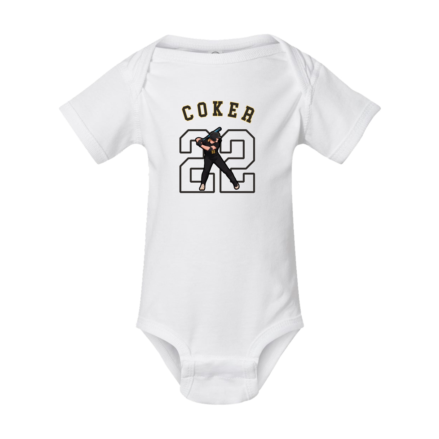 Baby Onesie — Shirsey Arch in White