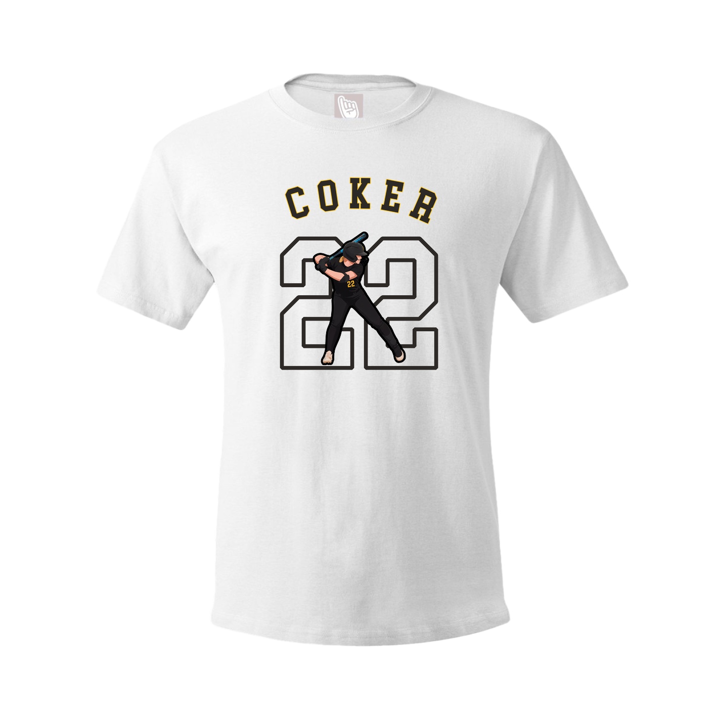 Youth Tee — Shirsey Arch in White