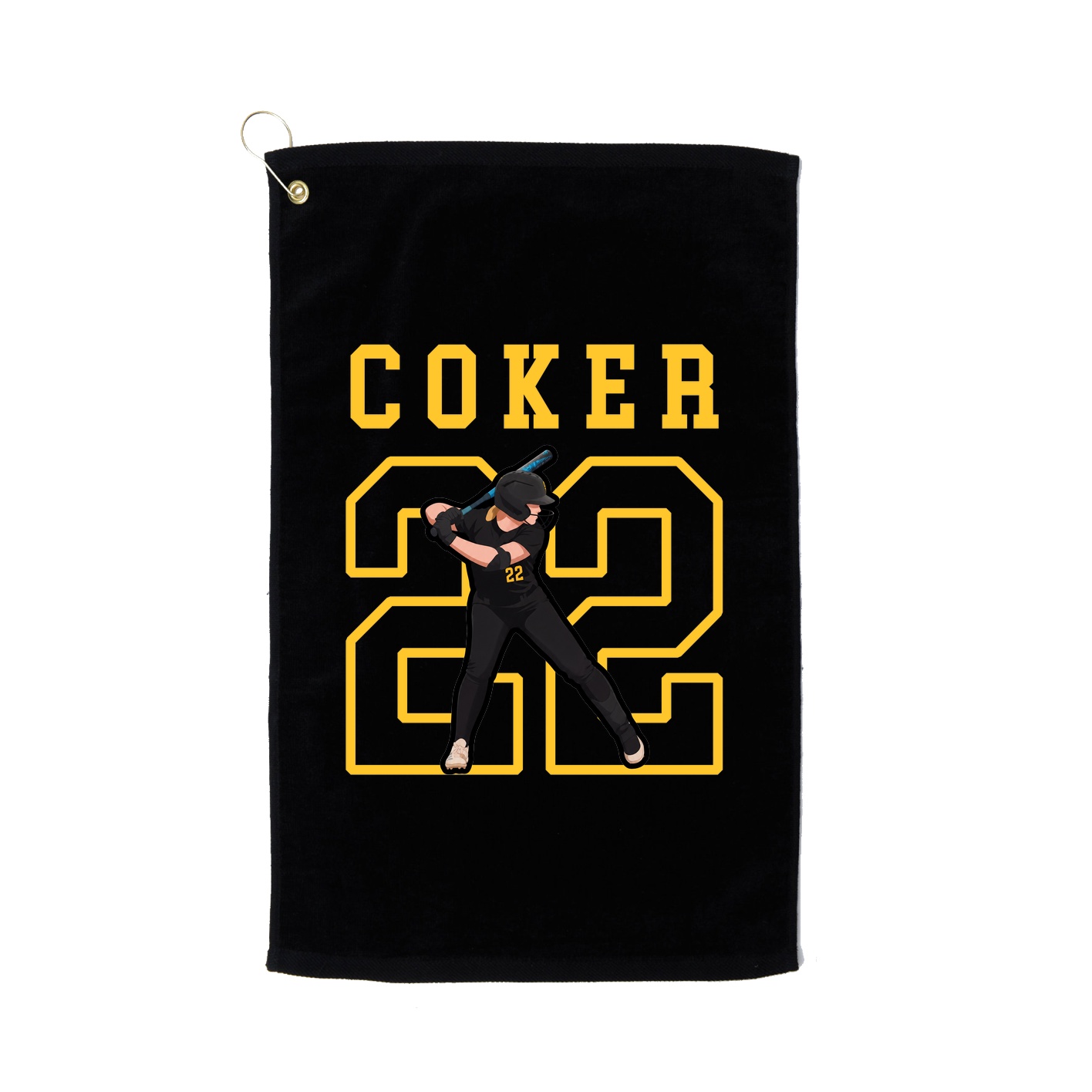 Golf Towel — Shirsey in Black