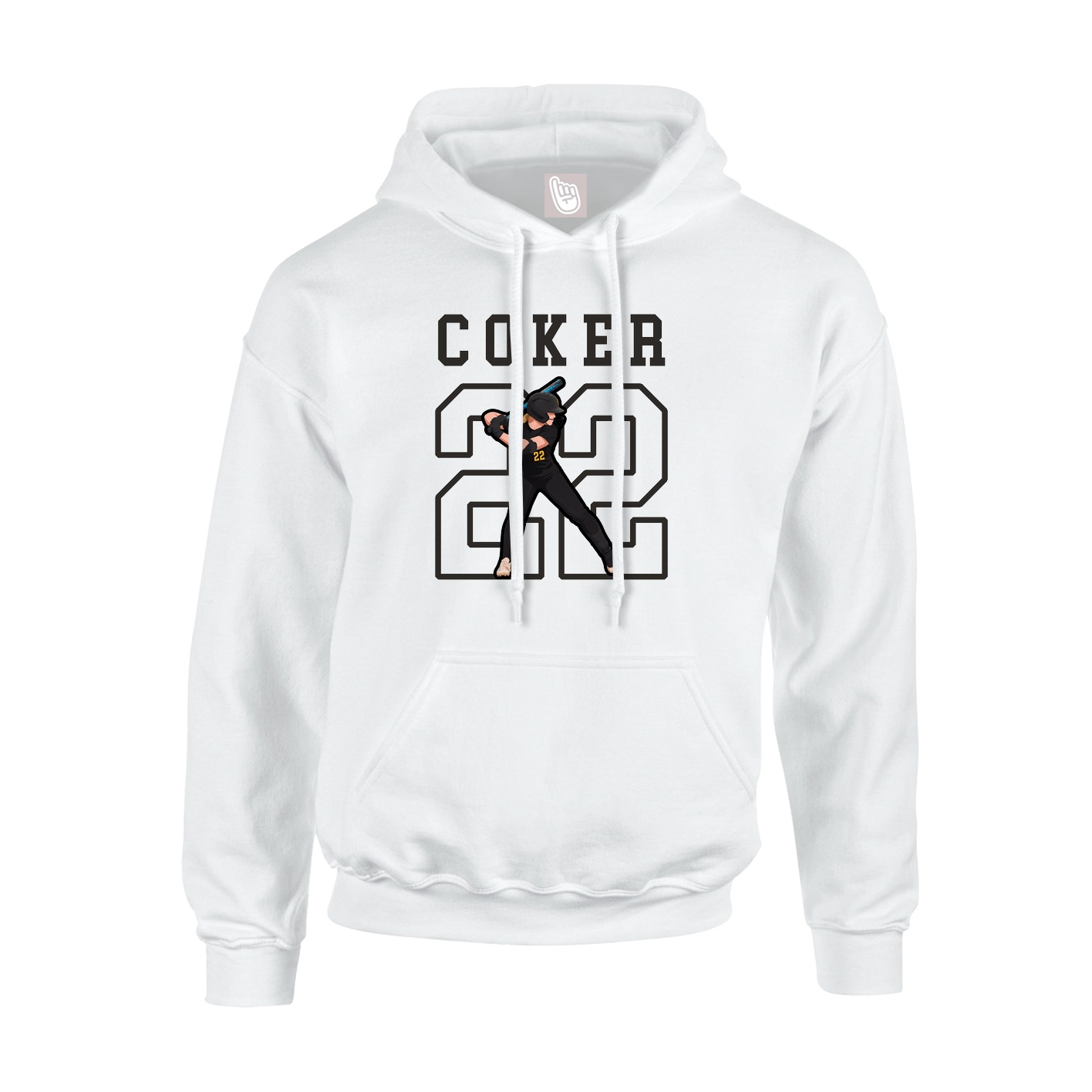 Youth Hoodie — Shirsey in White