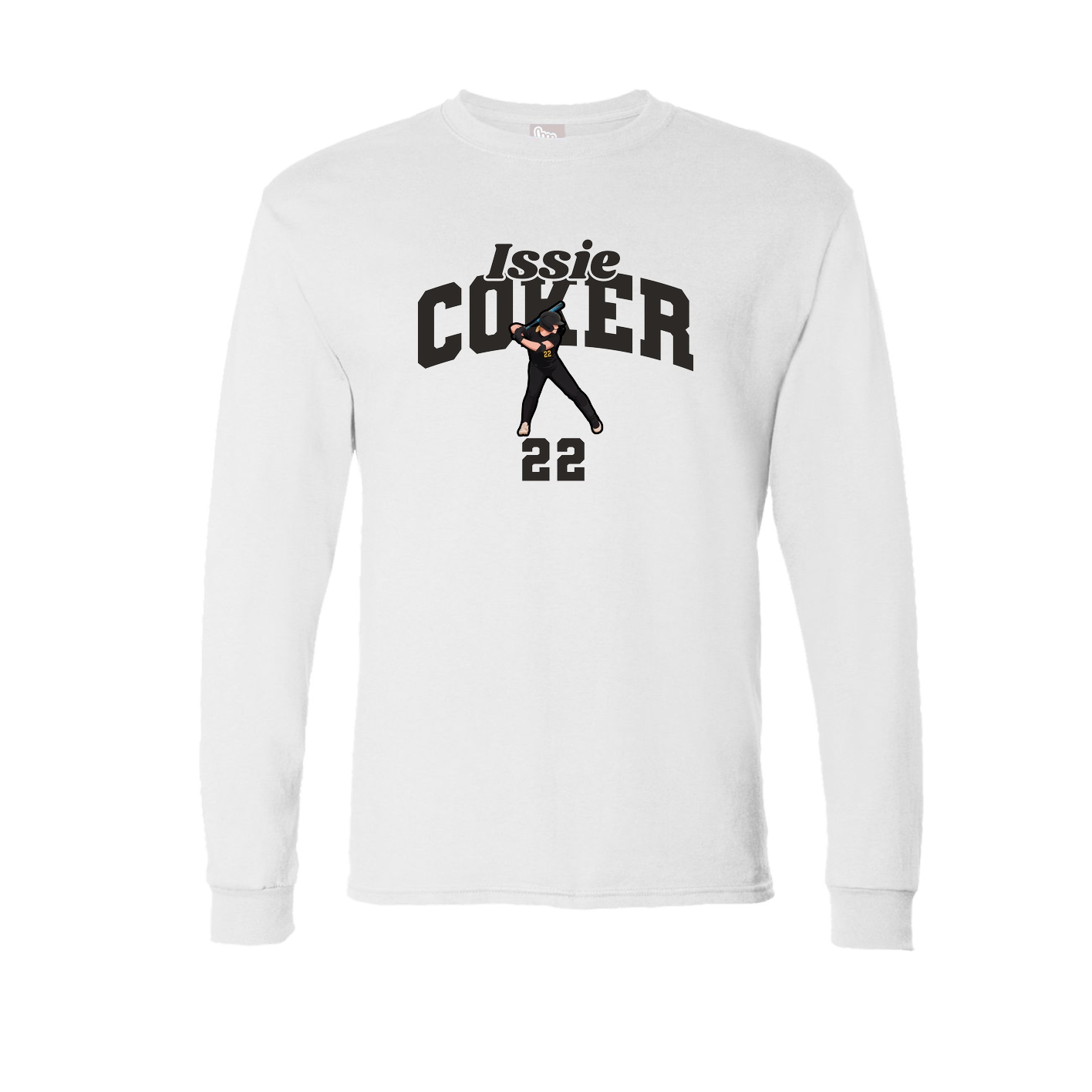 Long Sleeve Tee — Signature Arch in White