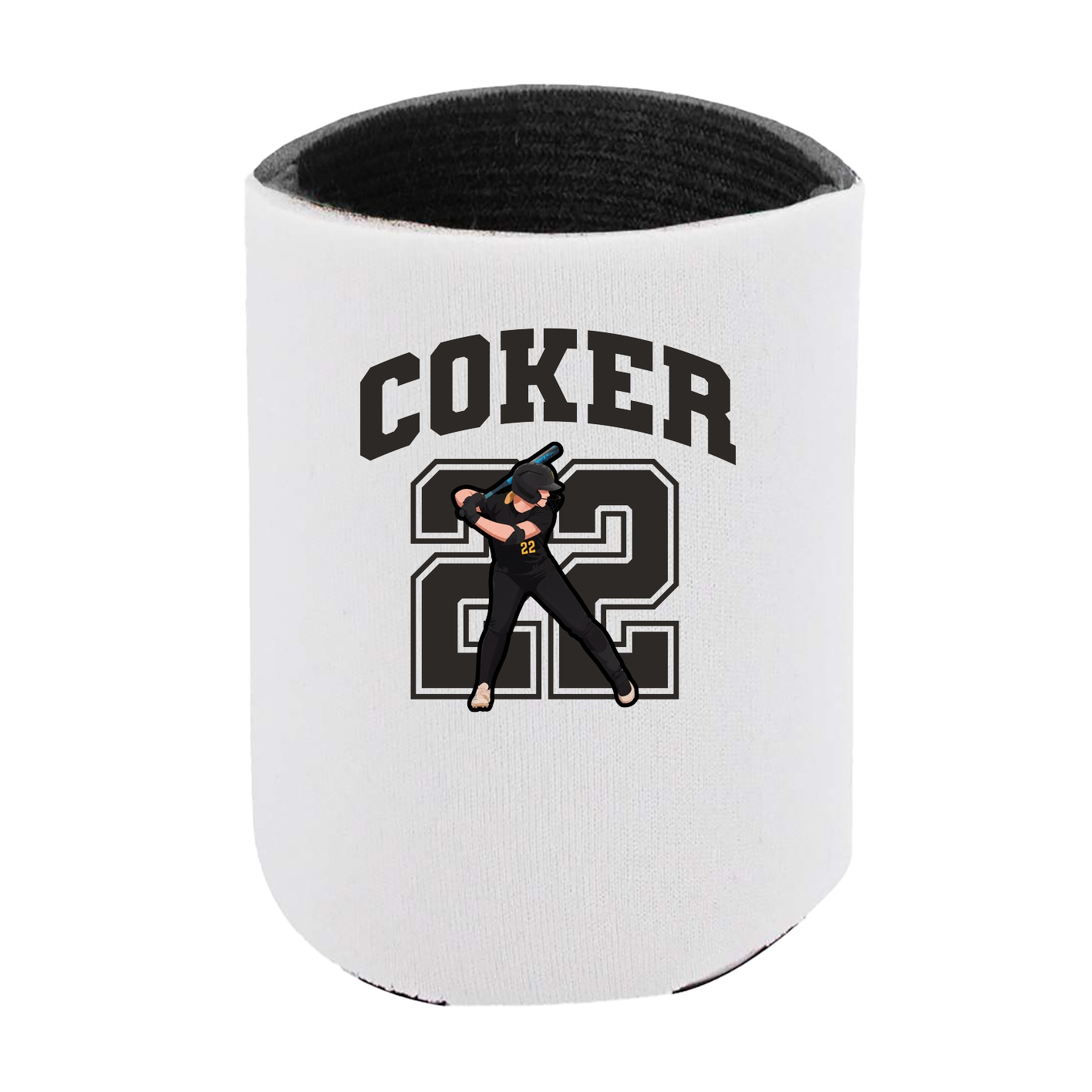 Can Holder — Number in White