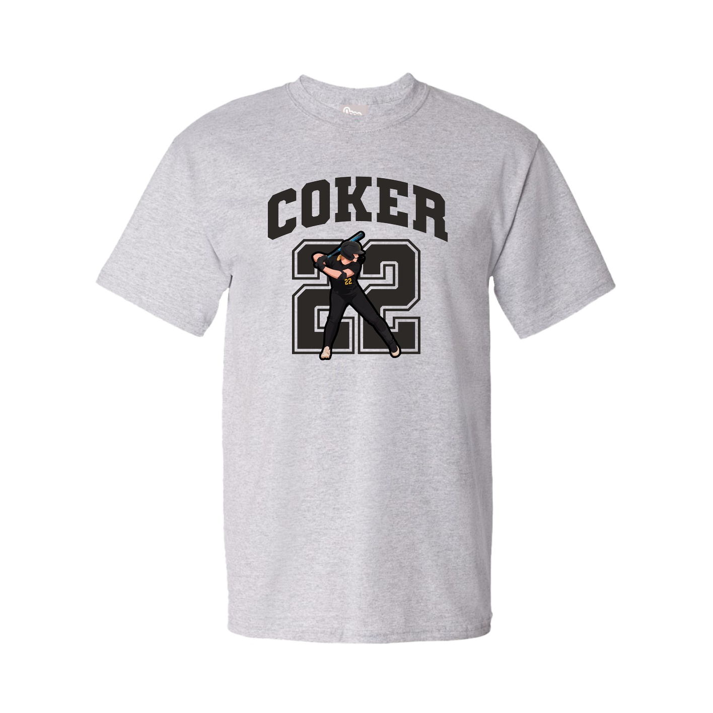 Tee — Number in Grey