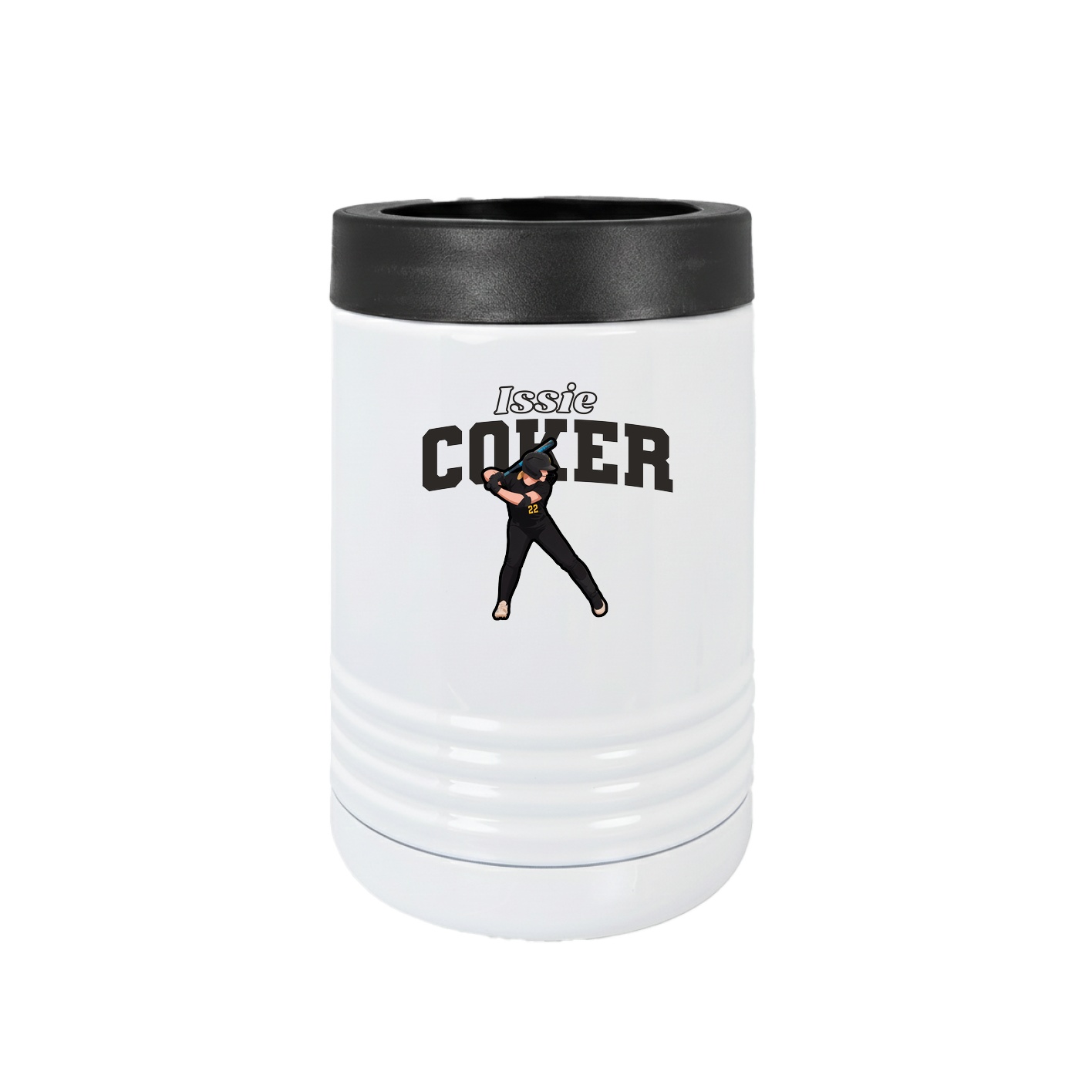 Beverage Holder — Name Arch in White