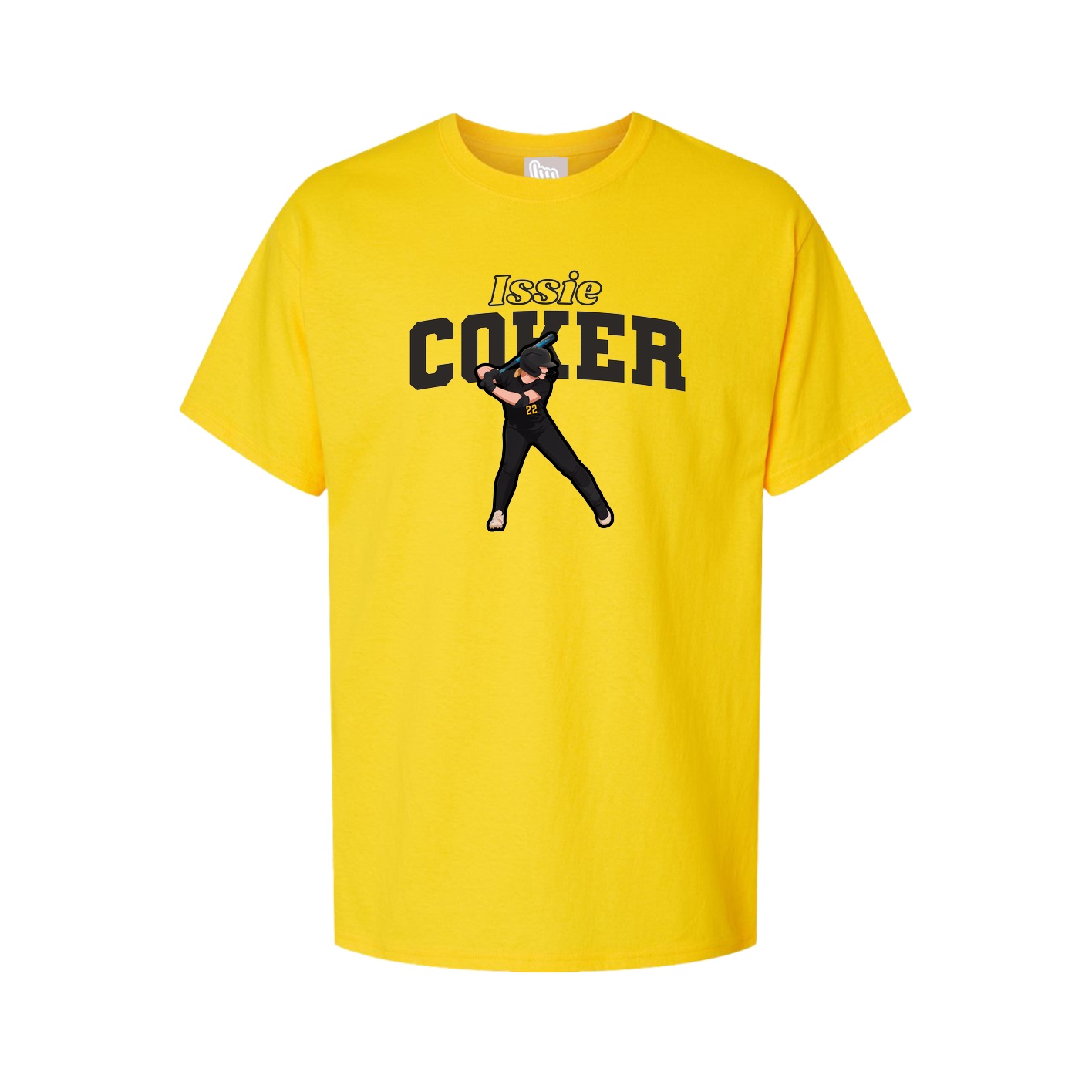 Tee — Name Arch in Gold