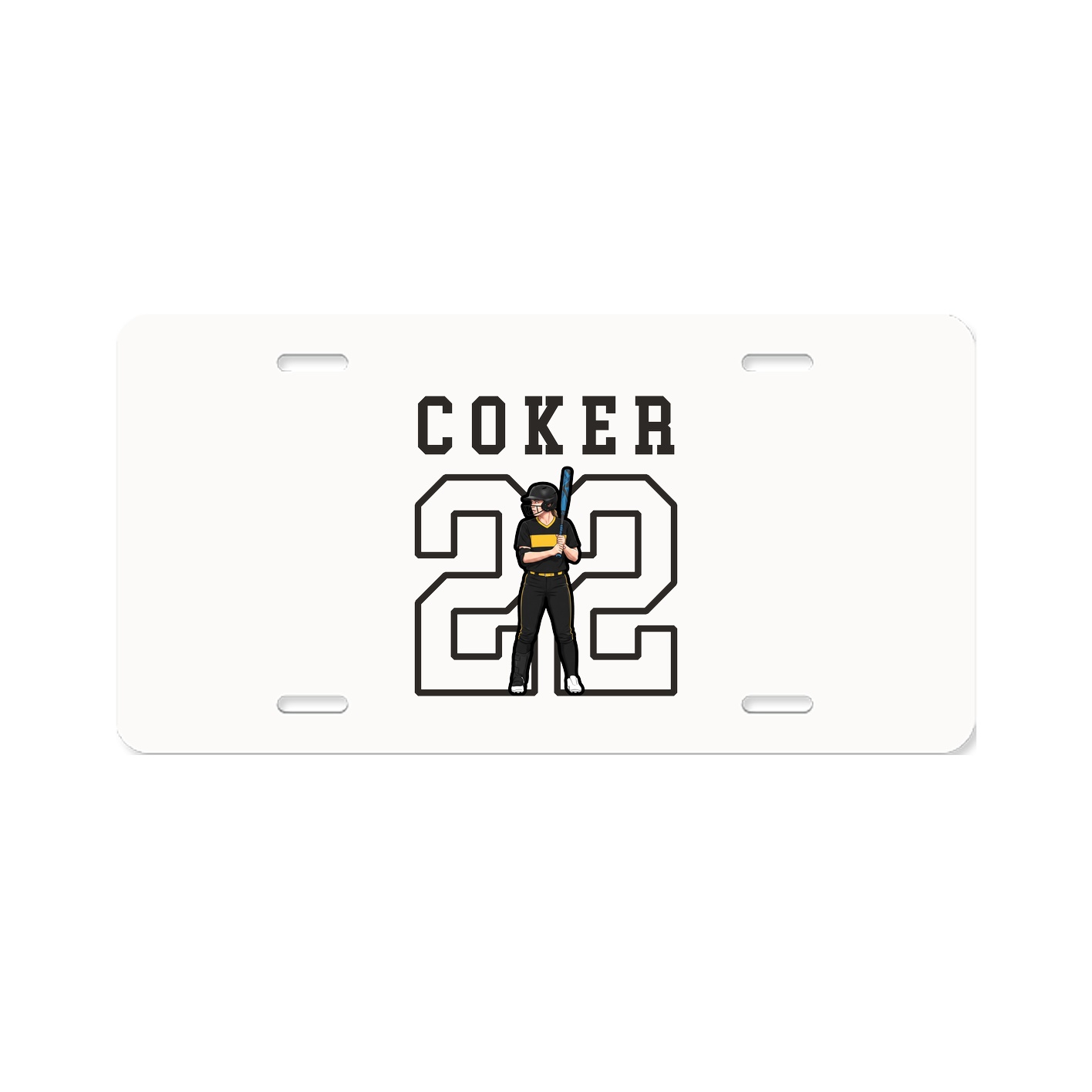 License Plate — Shirsey in Classic