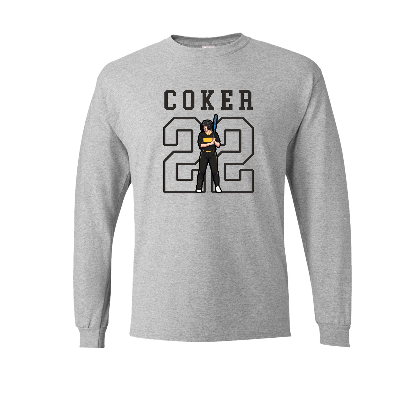 Long Sleeve Tee — Shirsey in Grey