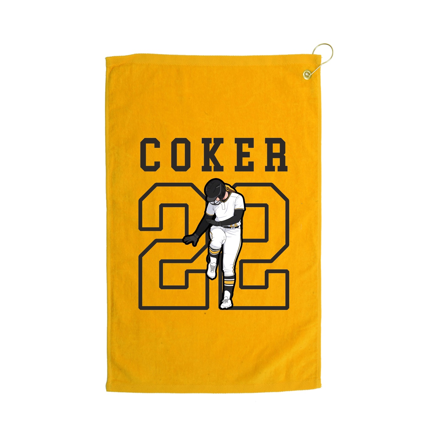 Golf Towel — Shirsey in Gold