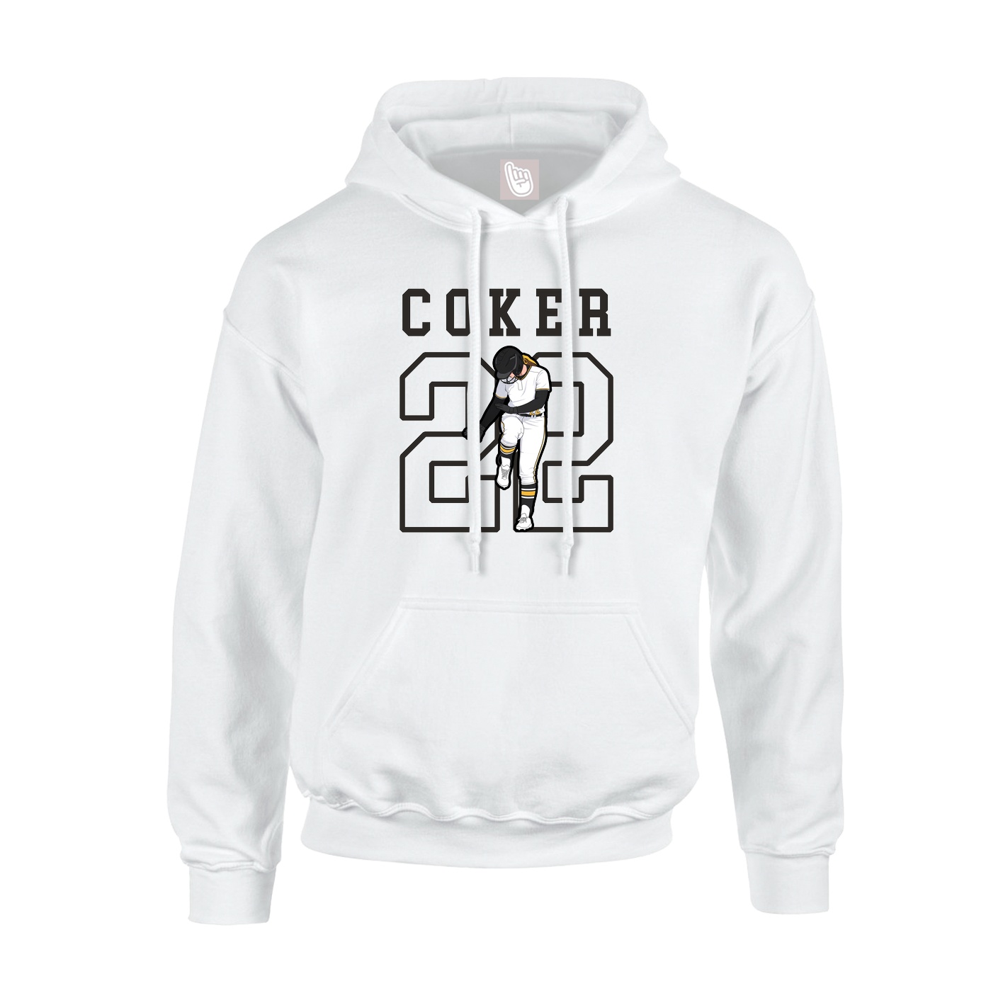 Hoodie — Shirsey in White
