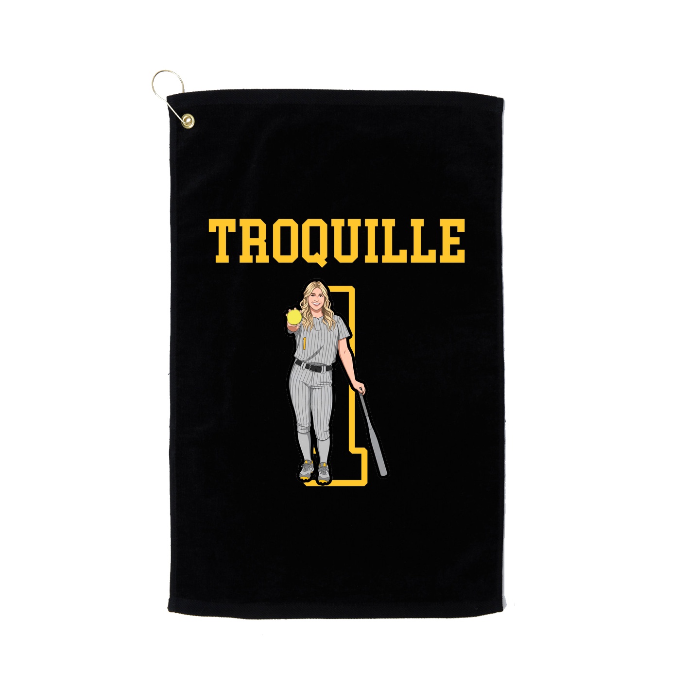 Golf Towel — Shirsey in Black