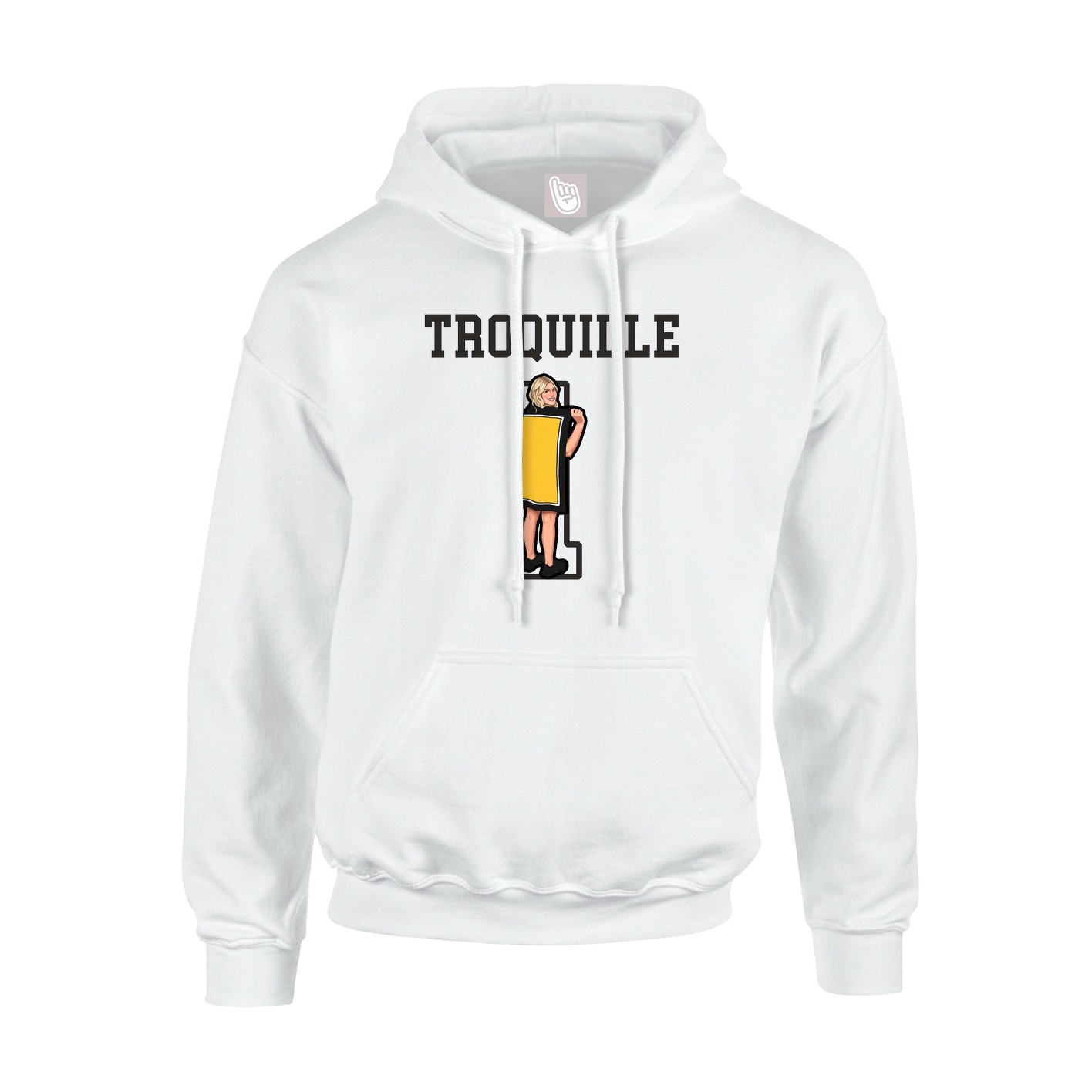 Youth Hoodie — Shirsey in White