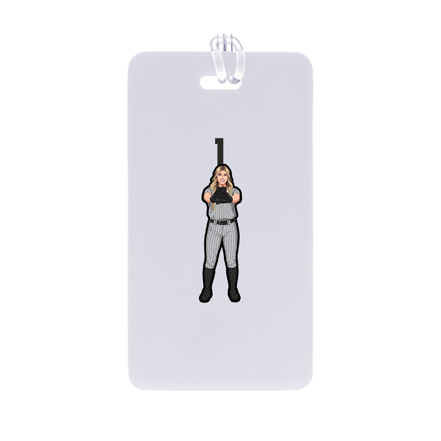 Bag Tag — Number Top in Classic