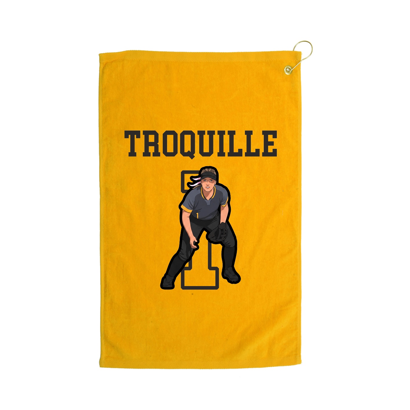 Golf Towel — Shirsey in Gold