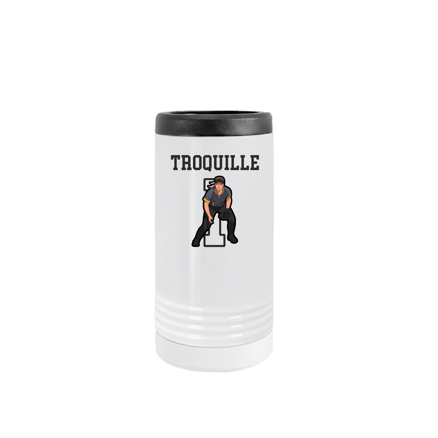 Slim Beverage Holder — Shirsey in White