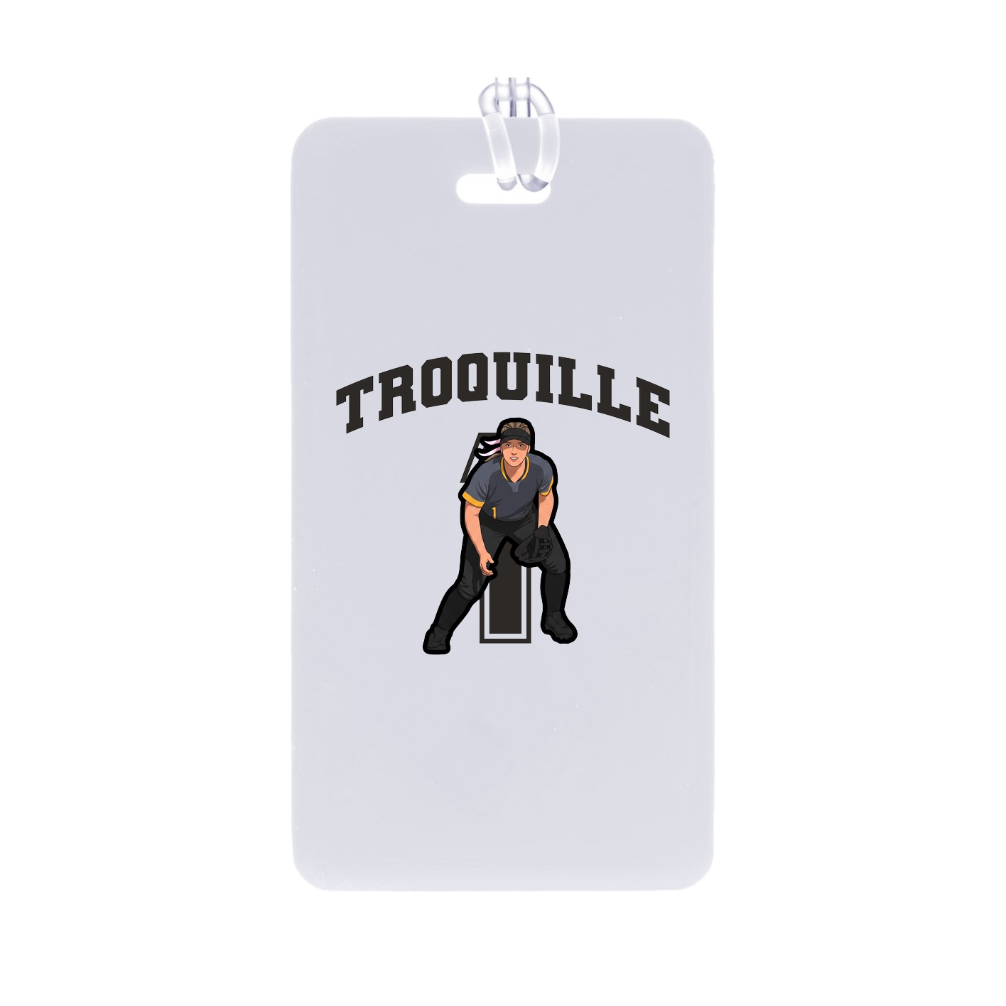 Bag Tag — Number in Classic