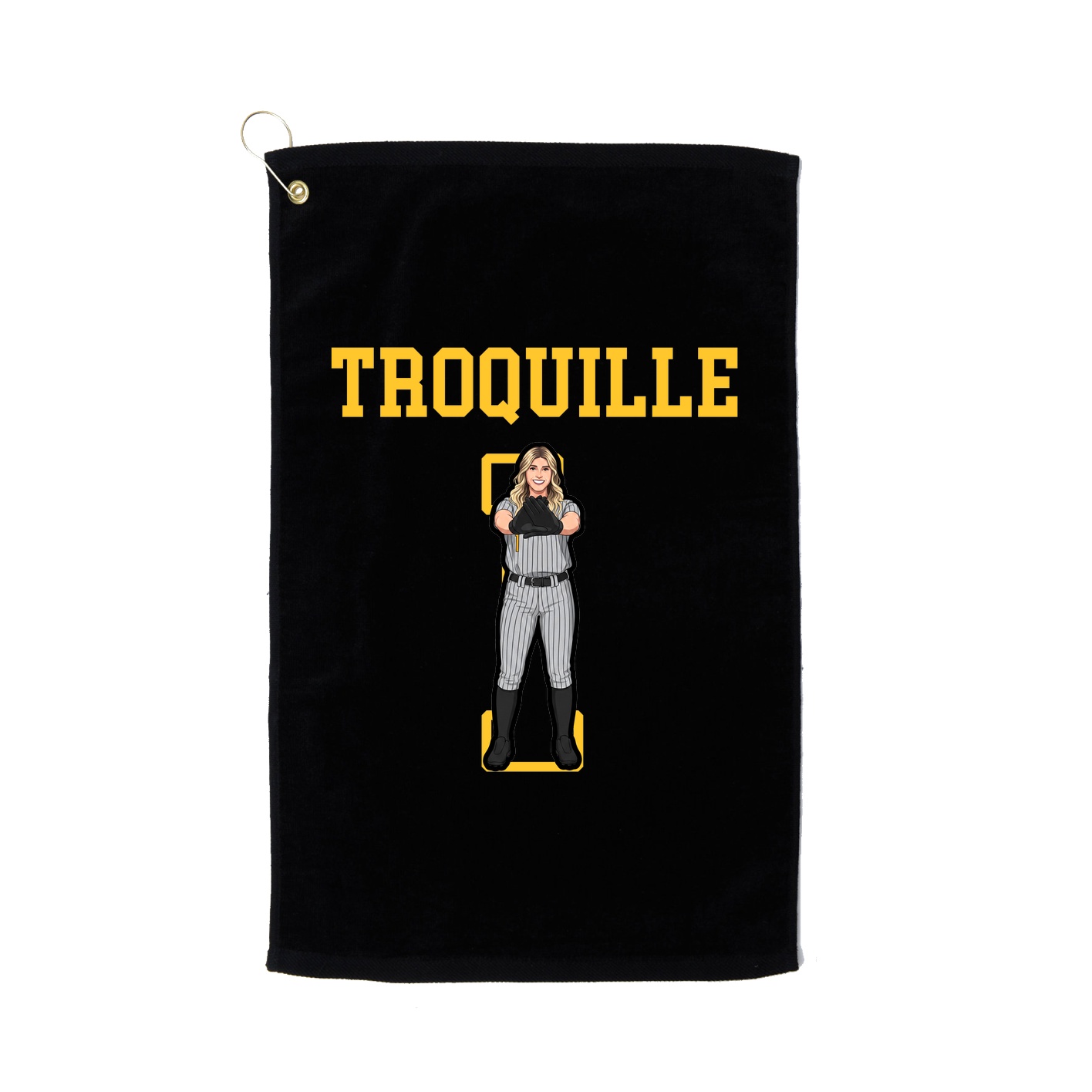 Golf Towel — Shirsey in Black