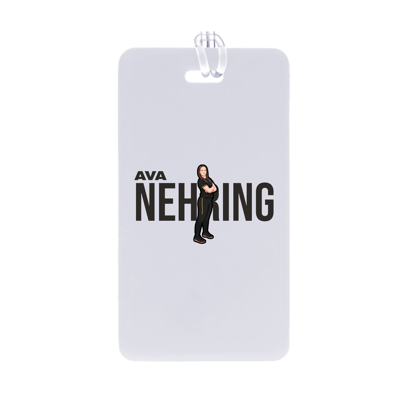 Bag Tag — Player Name in Classic