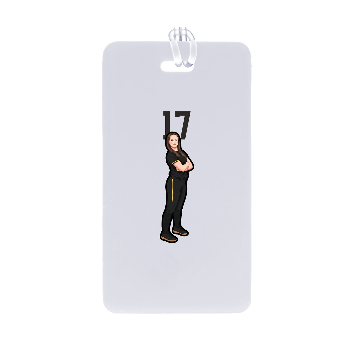Bag Tag — Number Top in Classic