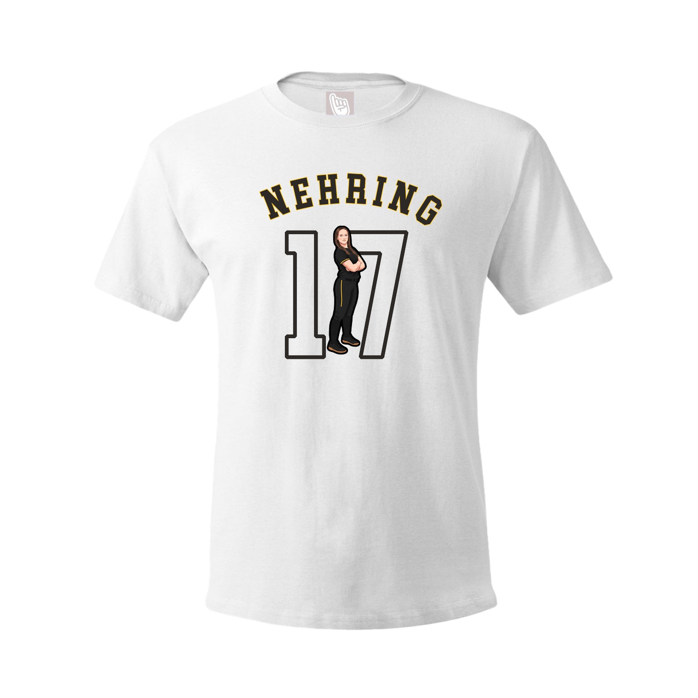 Youth Tee — Shirsey Arch in White