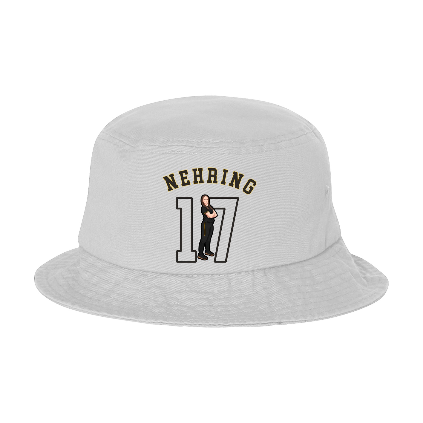 Bucket Cap — Shirsey Arch in White