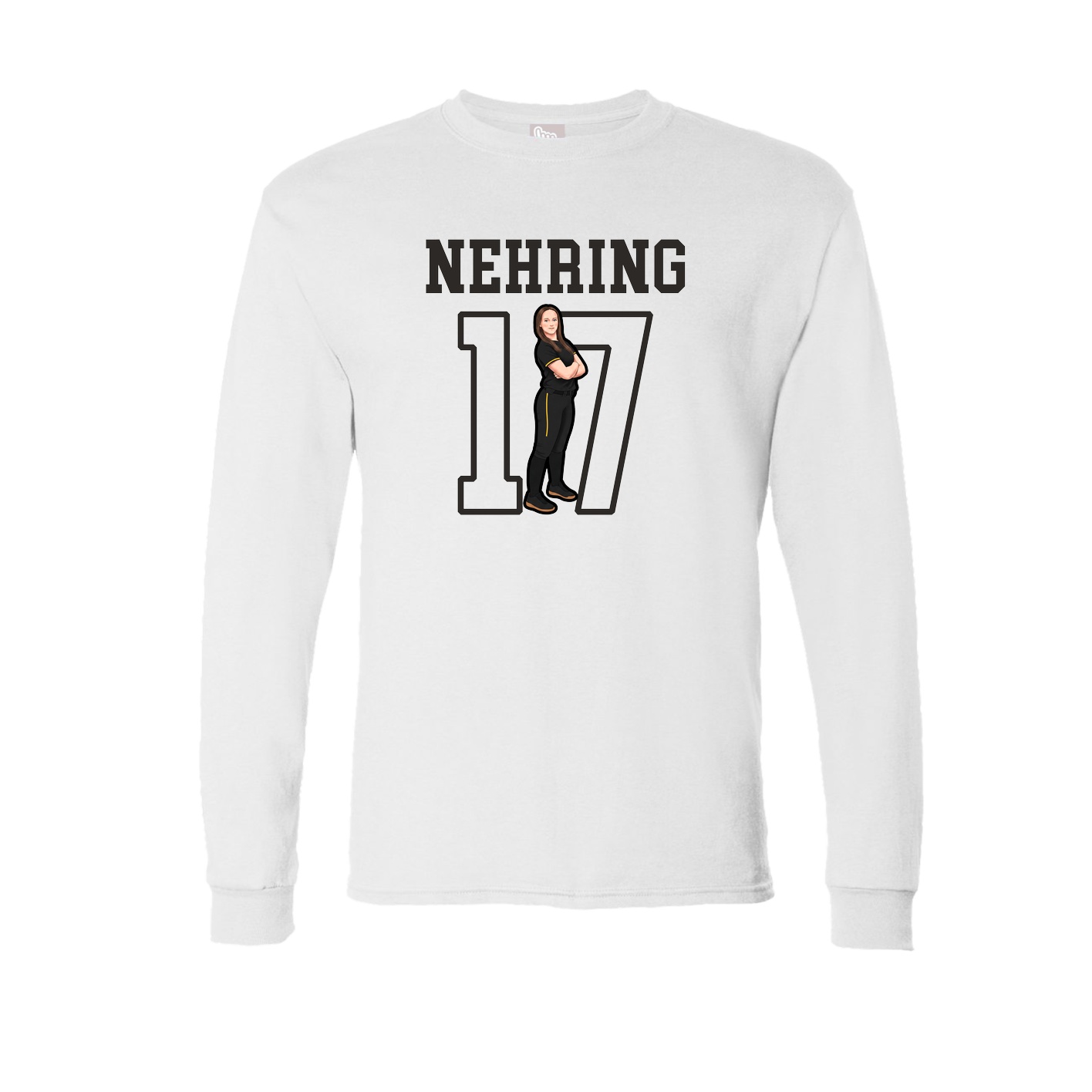 Long Sleeve Tee — Shirsey in White