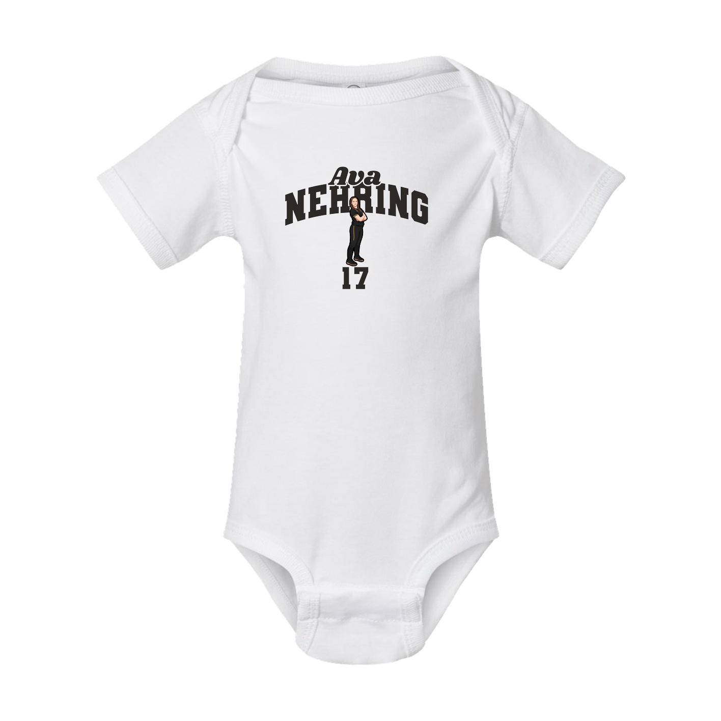 Baby Onesie — Signature Arch in White