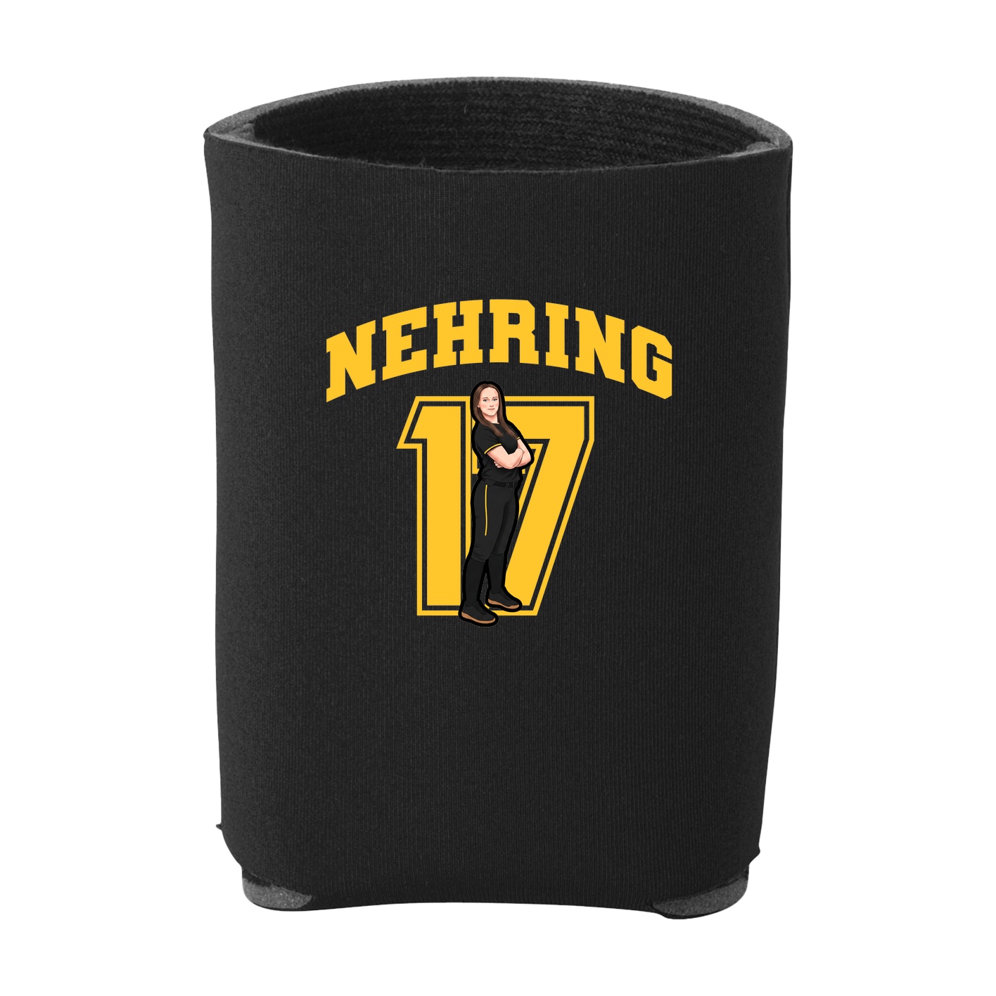 Can Holder — Number in Black