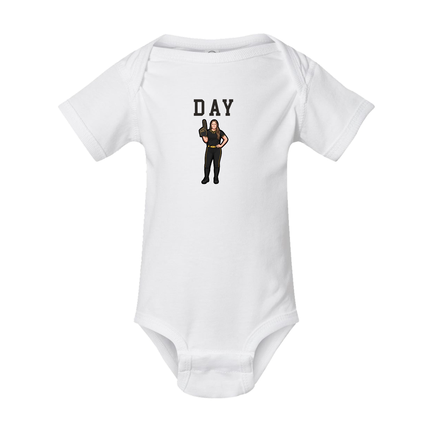 Baby Onesie — Shirsey in White