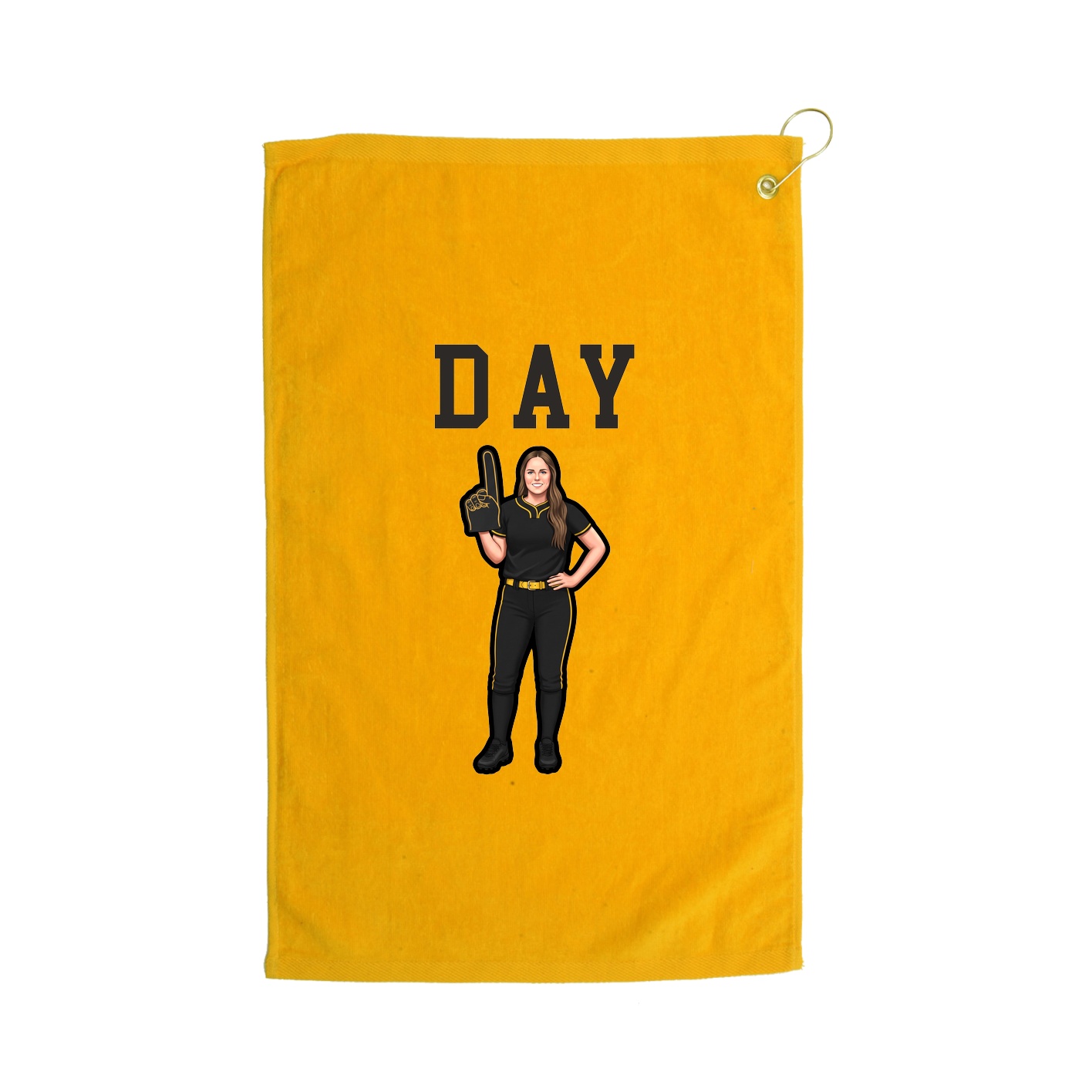 Golf Towel — Shirsey in Gold