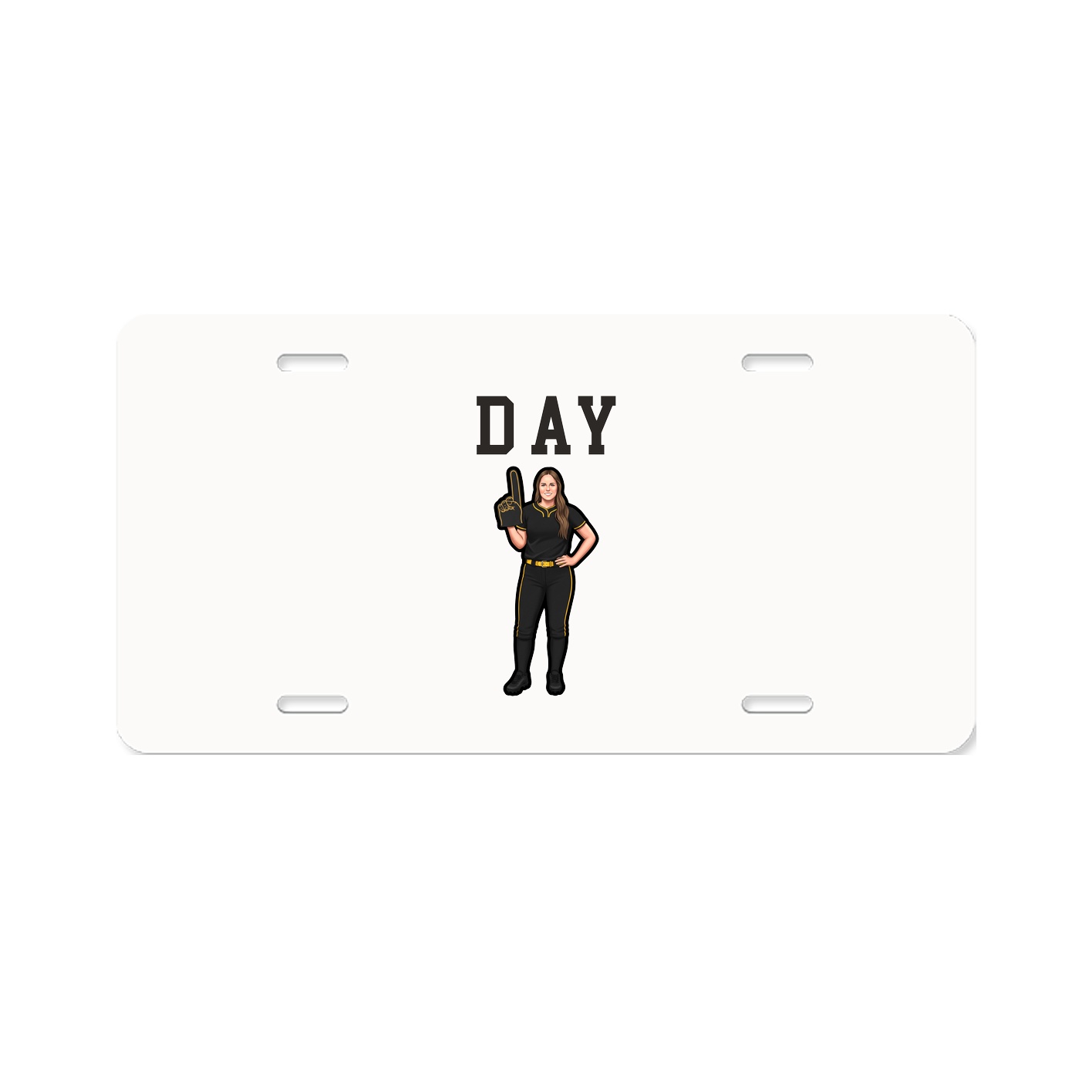 License Plate — Shirsey in Classic