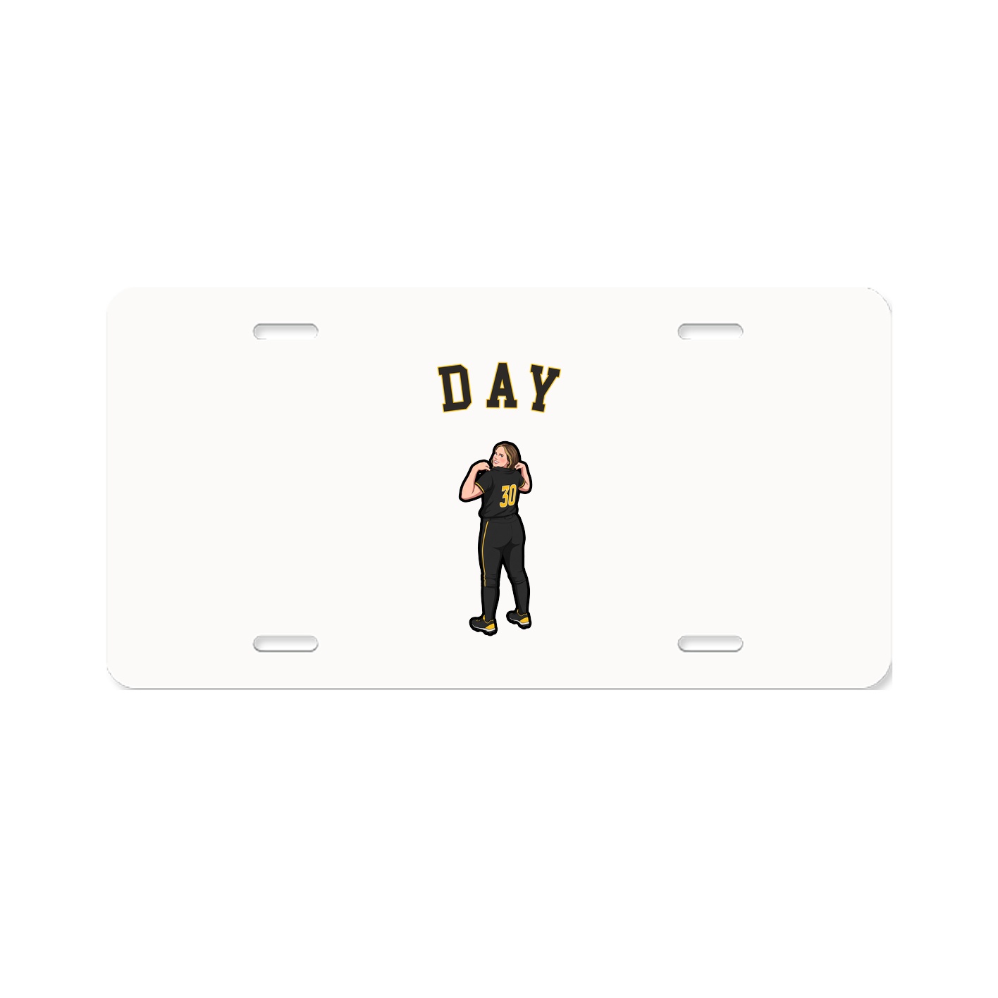 License Plate — Shirsey Arch in Classic