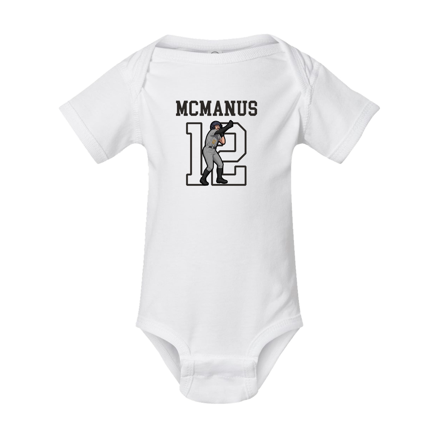 Baby Onesie — Shirsey in White