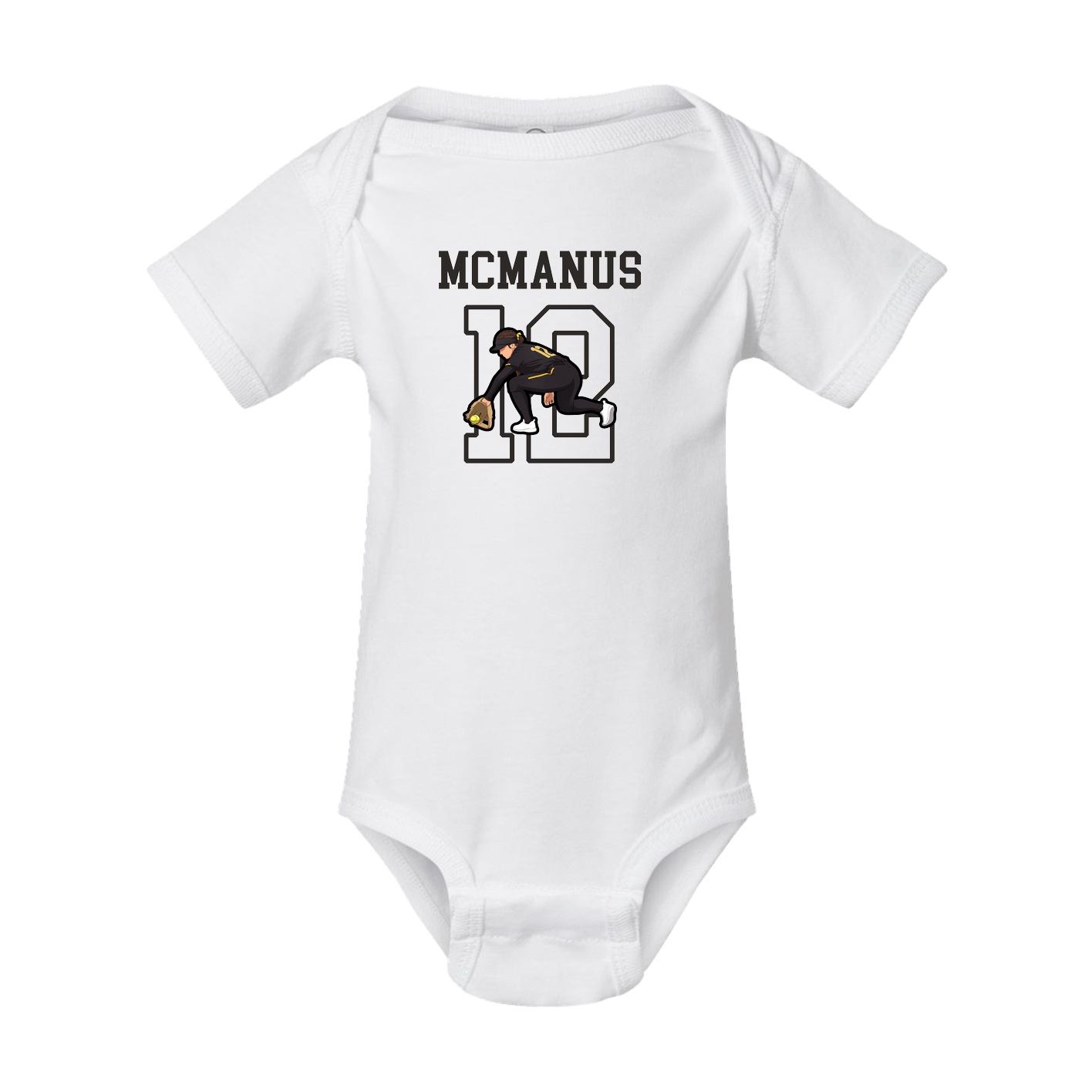 Baby Onesie — Shirsey in White