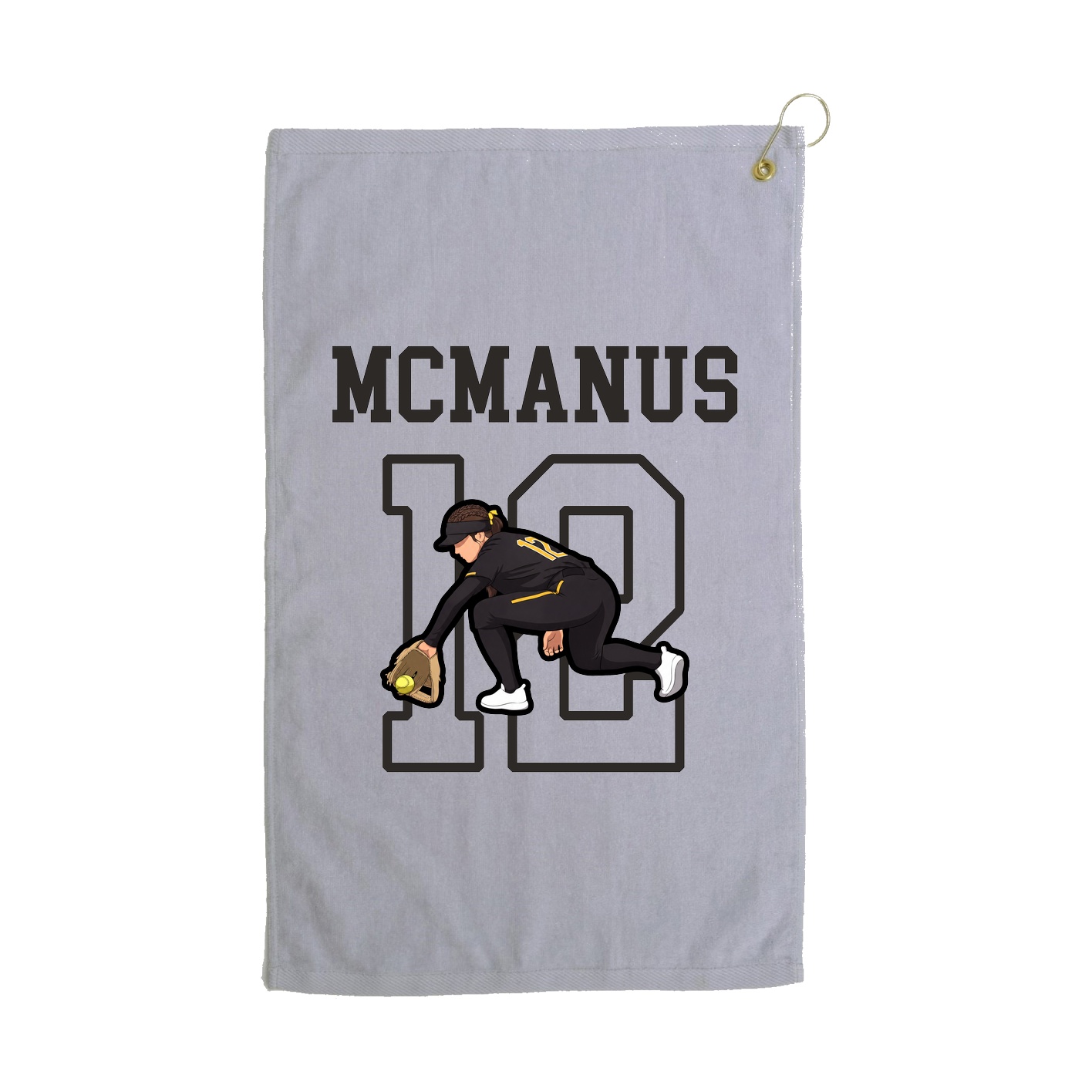 Golf Towel — Shirsey in Grey