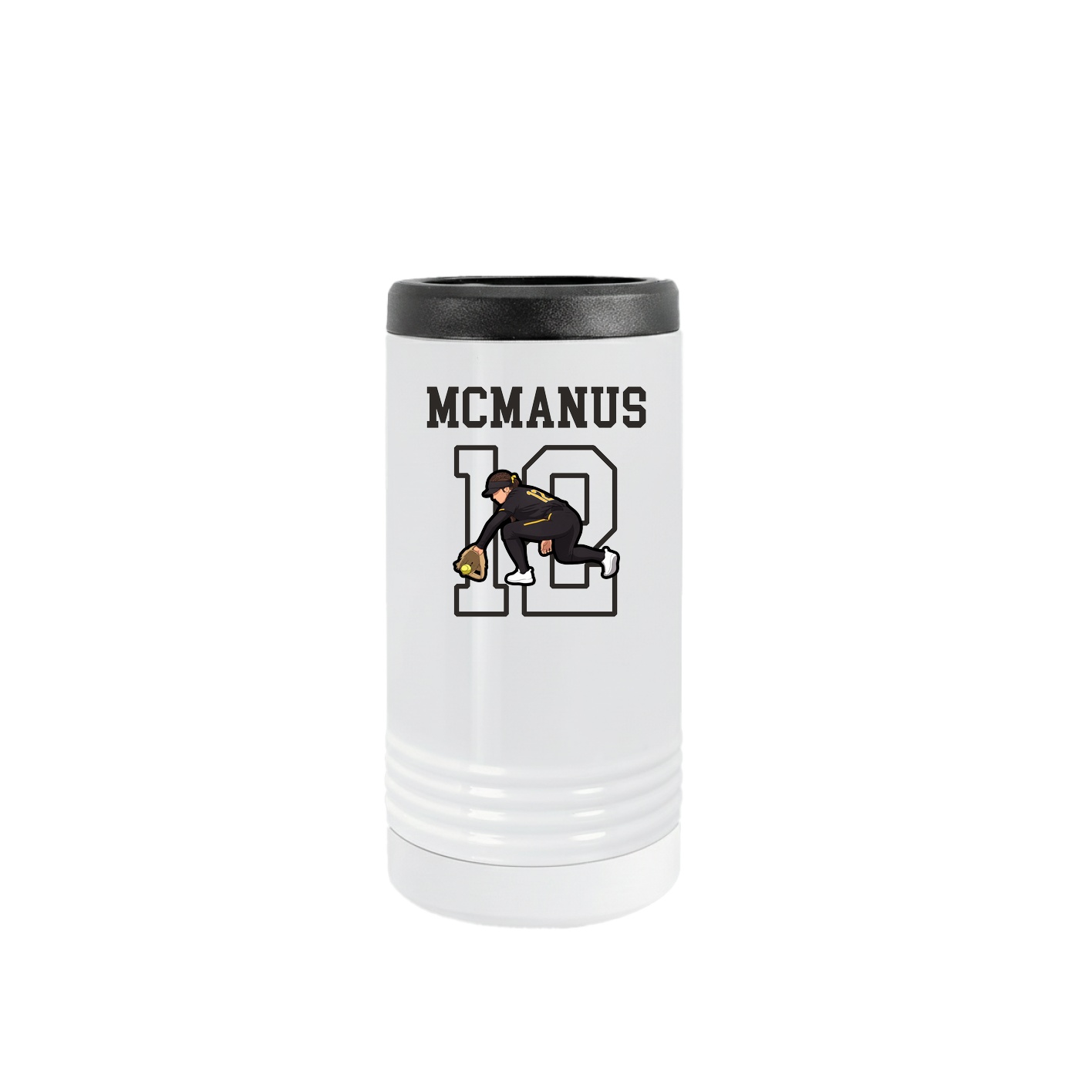 Slim Beverage Holder — Shirsey in White