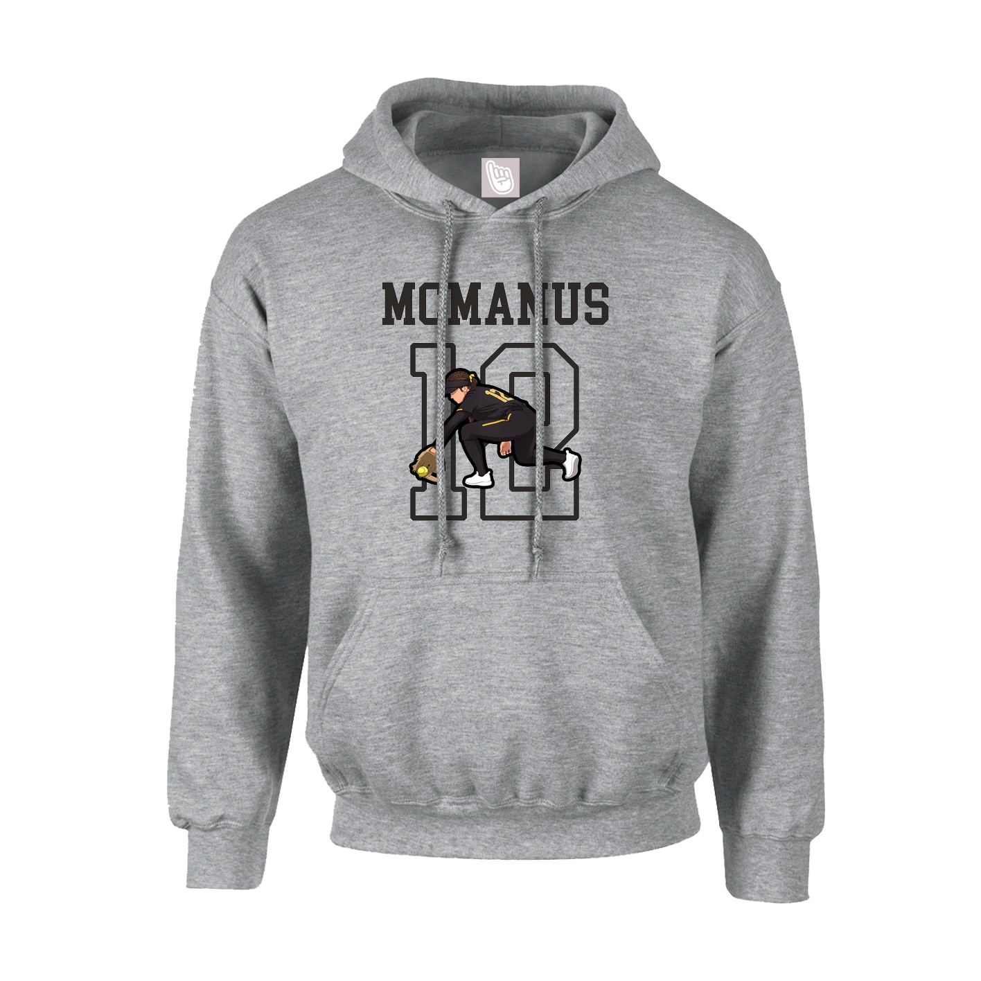 Youth Hoodie — Shirsey in Grey