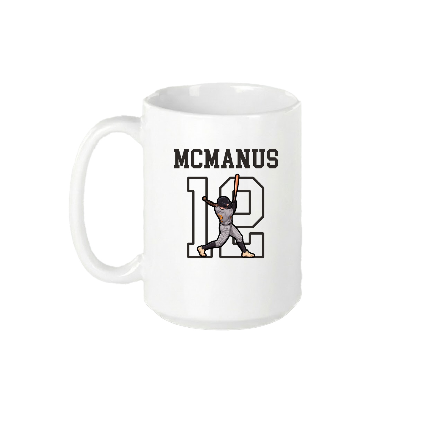 15oz Coffee Mug — Shirsey in White