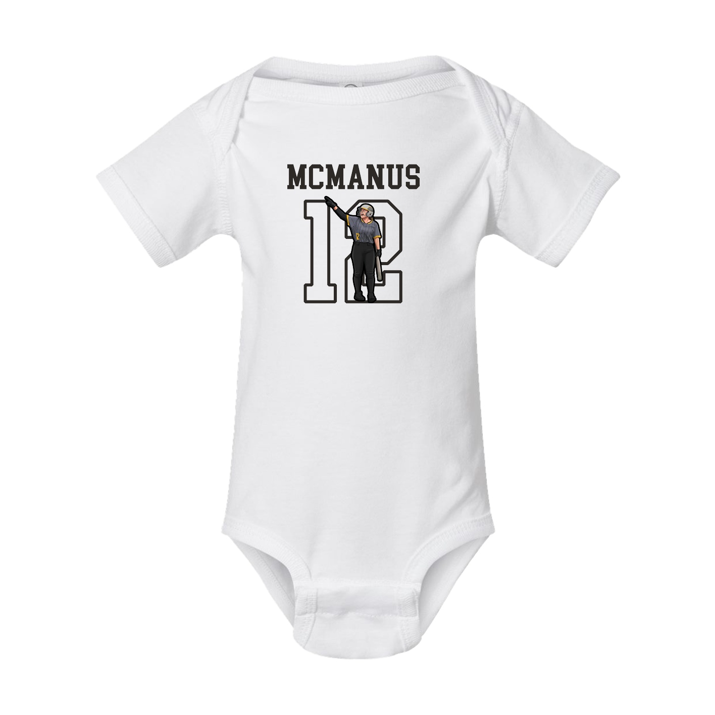 Baby Onesie — Shirsey in White